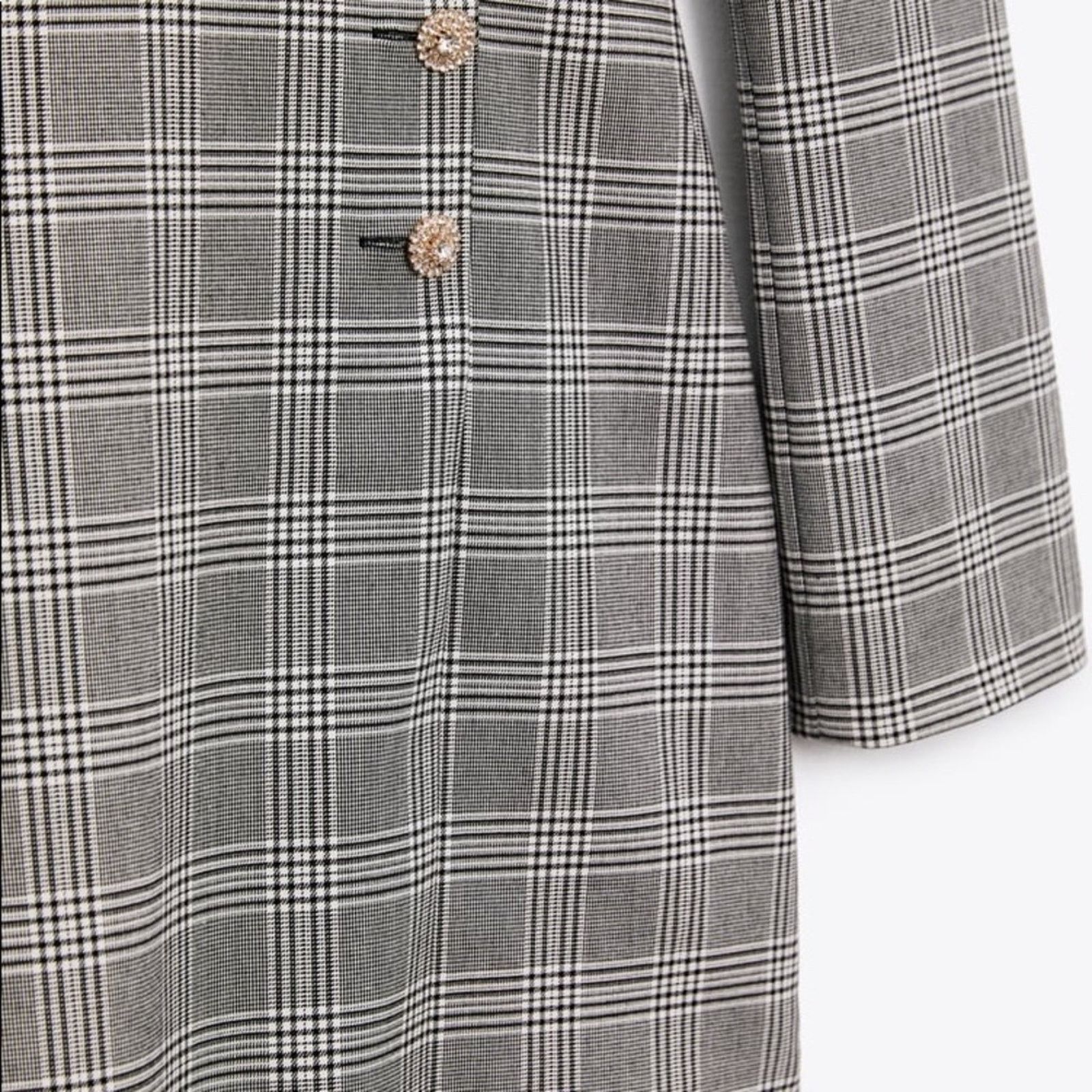Zara ZARA BLOGGER FAVORITE PLAID BLAZER DRESS Size M / US 6-8 / IT 42-44 - 16 Thumbnail