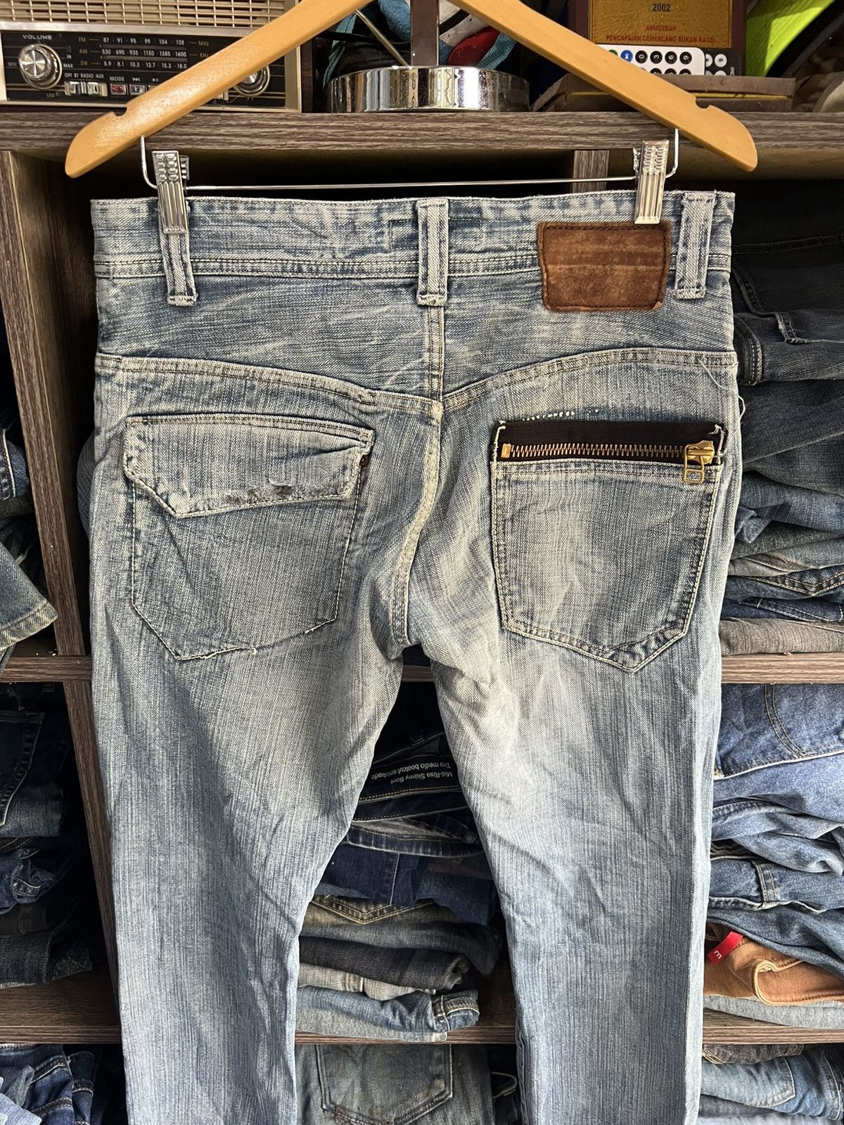 Johnbull 🔥Vintage Johnbull Kojima Japan Distressed Denim Size US 33 - 11 Thumbnail