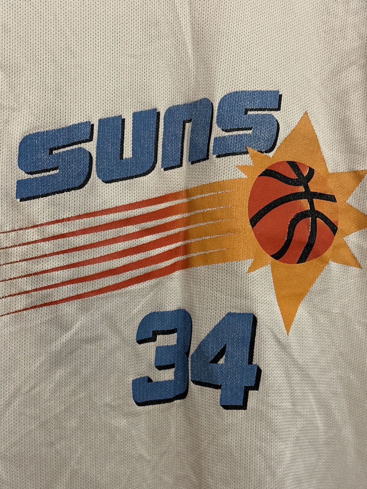Champion Vintage 90s PHOENIX SUNS Charles Barkley Champion Jersey 44 Size US L / EU 52-54 / 3 - 3 Thumbnail