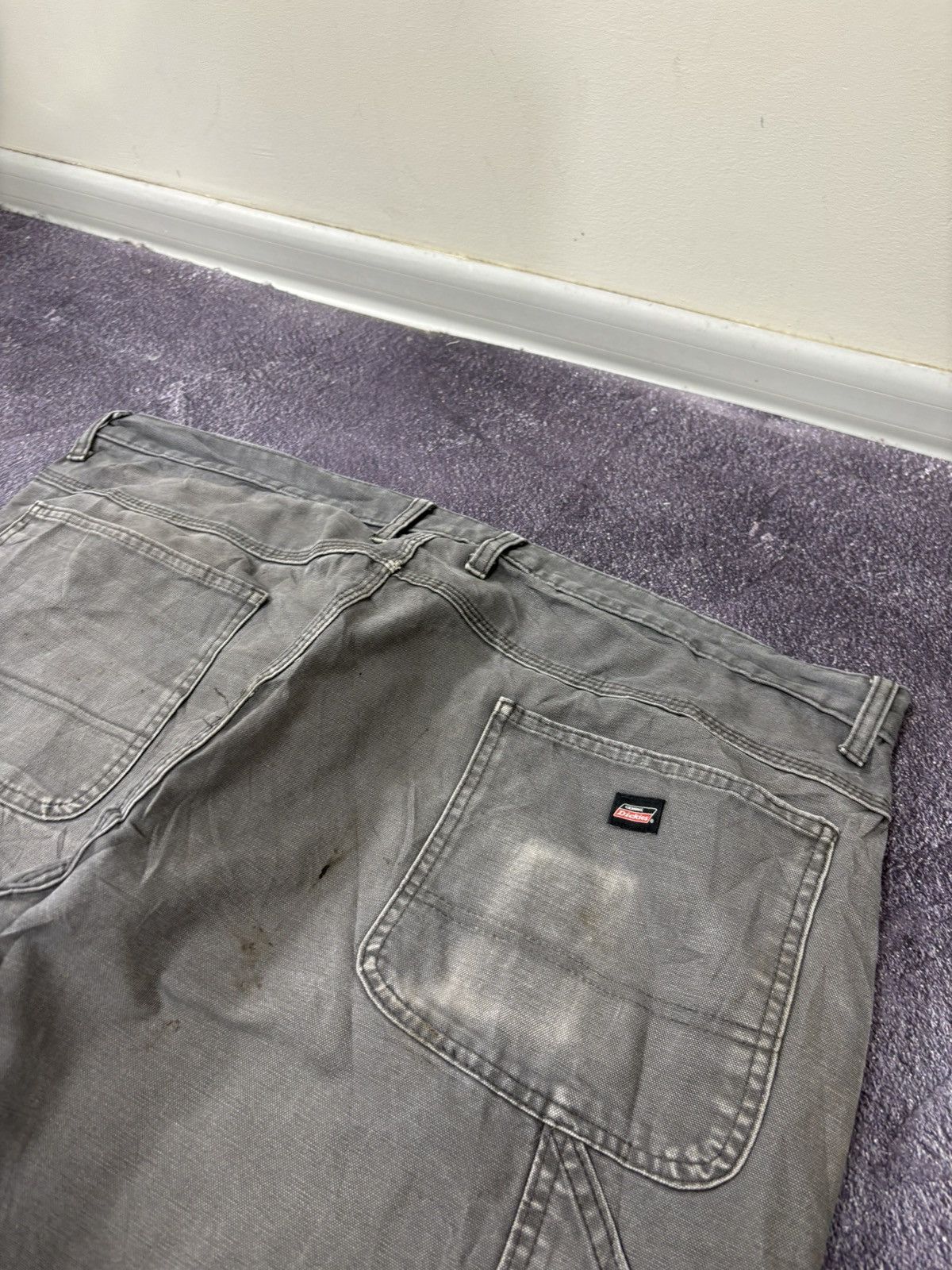 Dickies Vintage Dickies Y2K Carpenter USA Hype Gray Work Baggy Pants Size US 42 / EU 58 - 7 Thumbnail