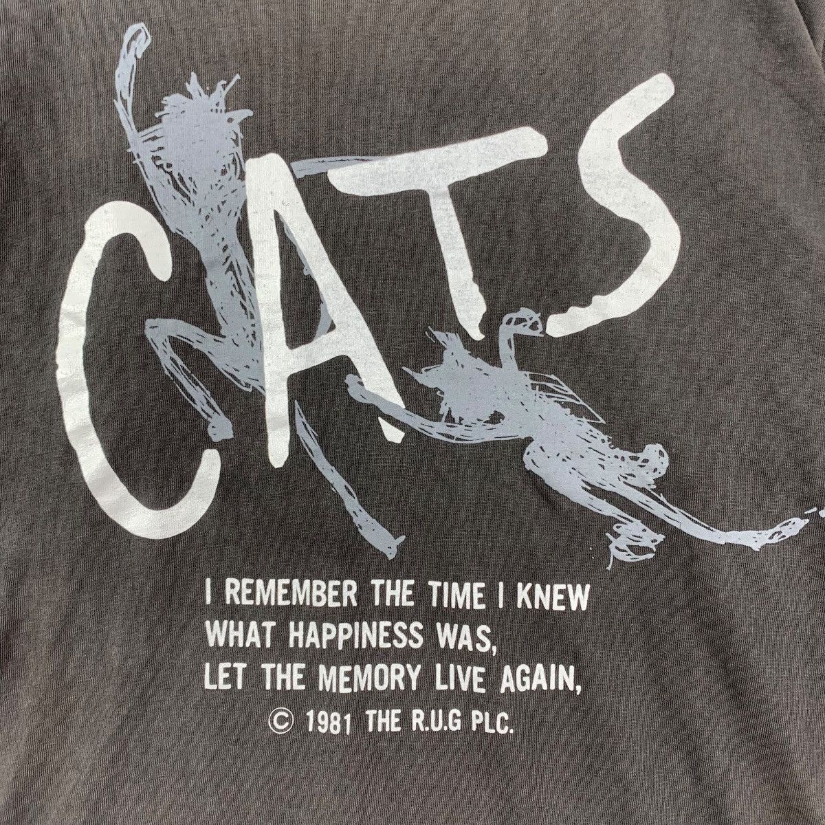 Vintage Vintage 1981 CATS Dewynters Ltd Ad Step Co The R.U.G Tshirt Size US XL / EU 56 / 4 - 3 Thumbnail