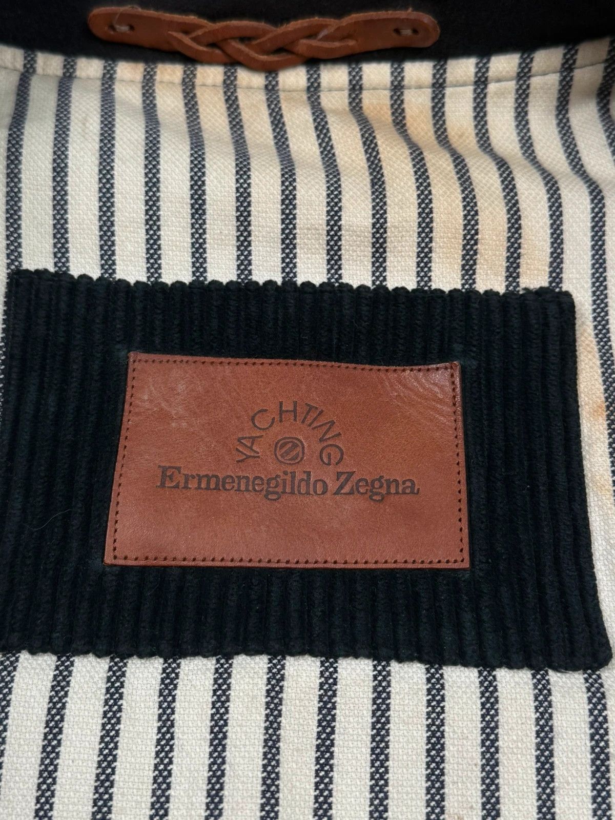Ermenegildo Zegna Ermenegildo Zegna coat wool old money street wear Size US XL / EU 56 / 4 - 7 Thumbnail