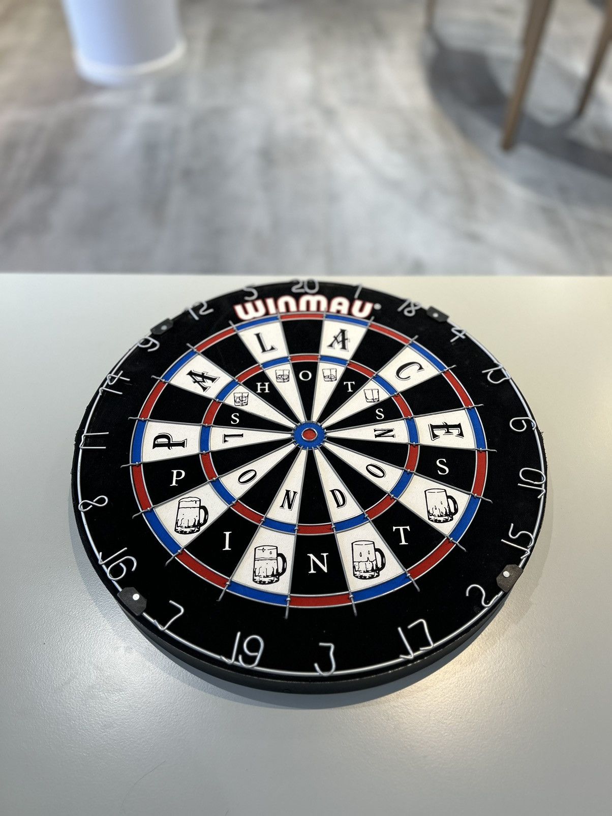 image of Palace Winmau Dartboard Black Multi, Men's