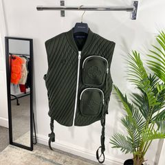 RARE Virgil Abloh Louis Vuitton MID LAYER HARNESSES in Silver
