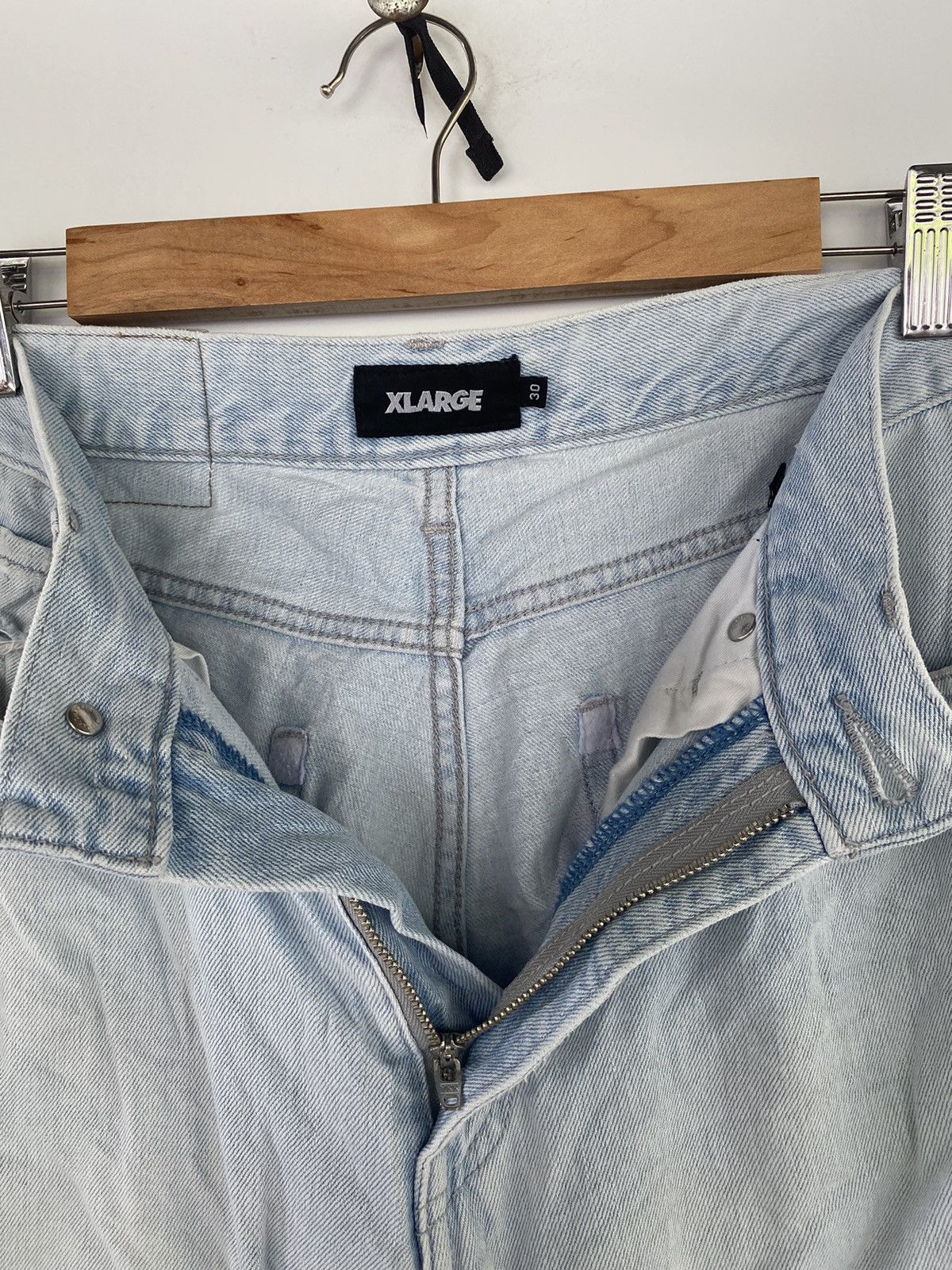 X-LARGE × Xlarge X-Large Denim Jeans Pant Light Blue Sz 30 Size US 30 / EU 46 - 10 Thumbnail