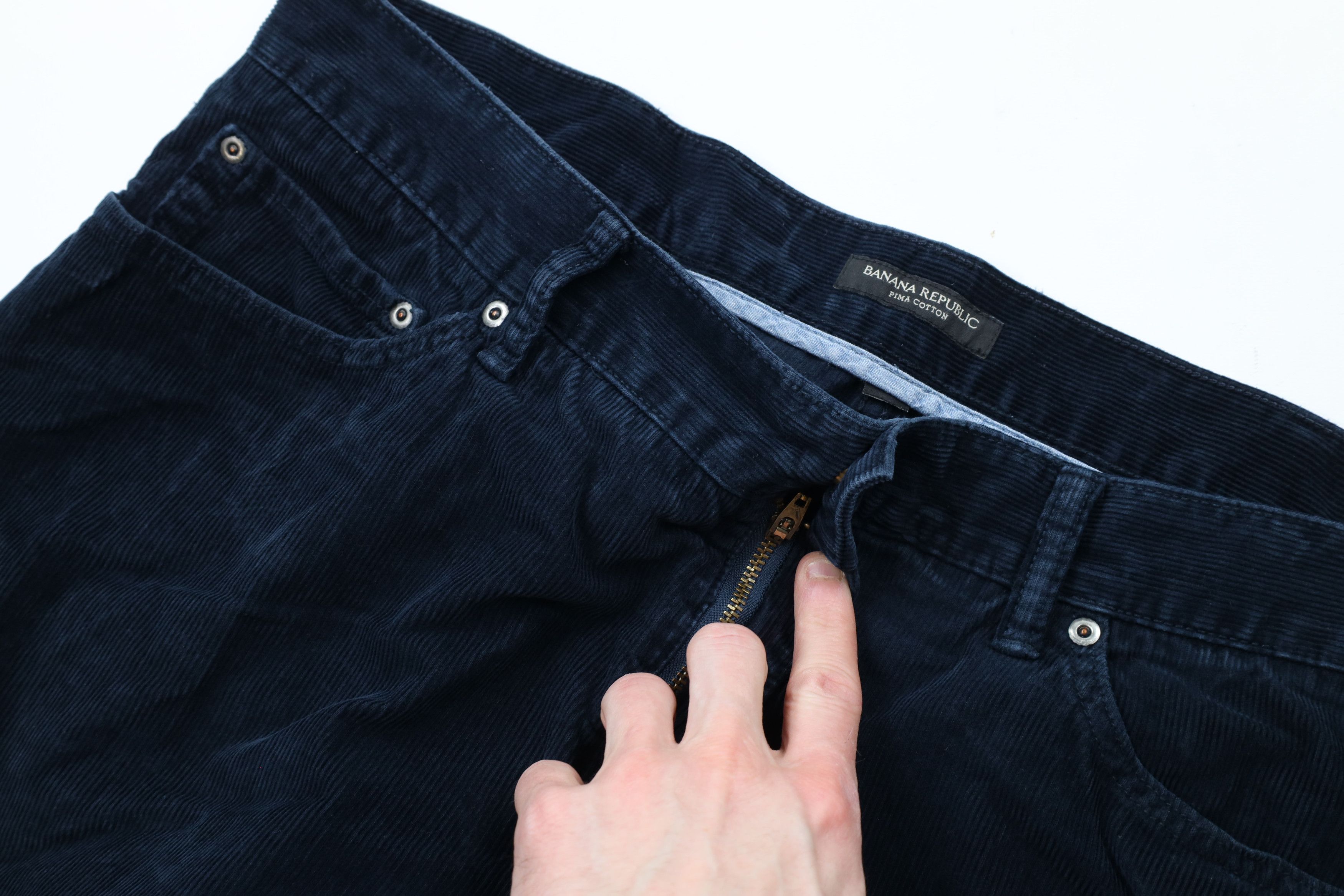 Banana Republic × Vintage Banana Republic Pima Cotton Wide Leg Corduroy Chino Pants Size US 38 / EU 54 - 6 Thumbnail