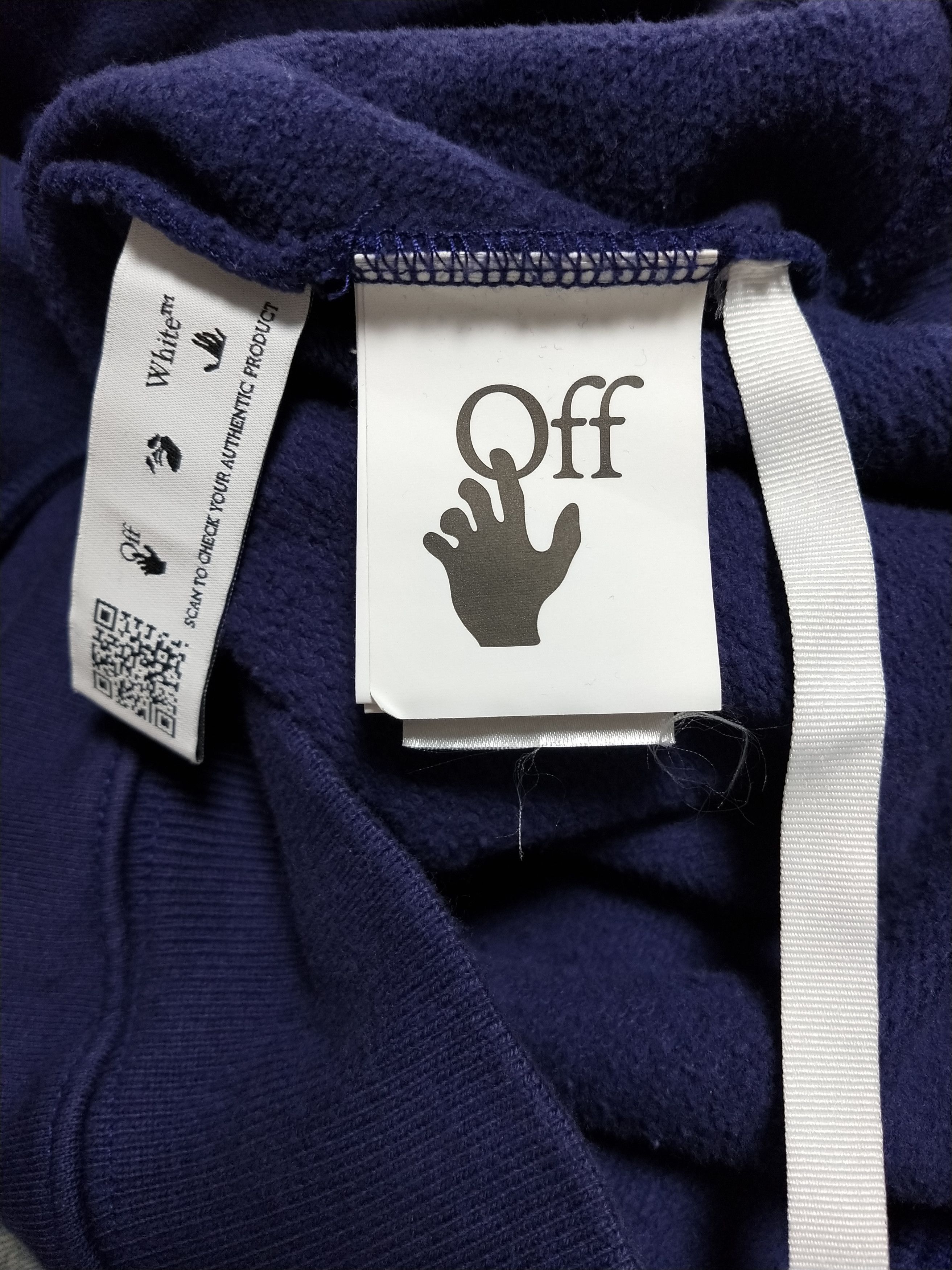 Off-White Running Wolves Hoodie Size US S / EU 44-46 / 1 - 6 Thumbnail