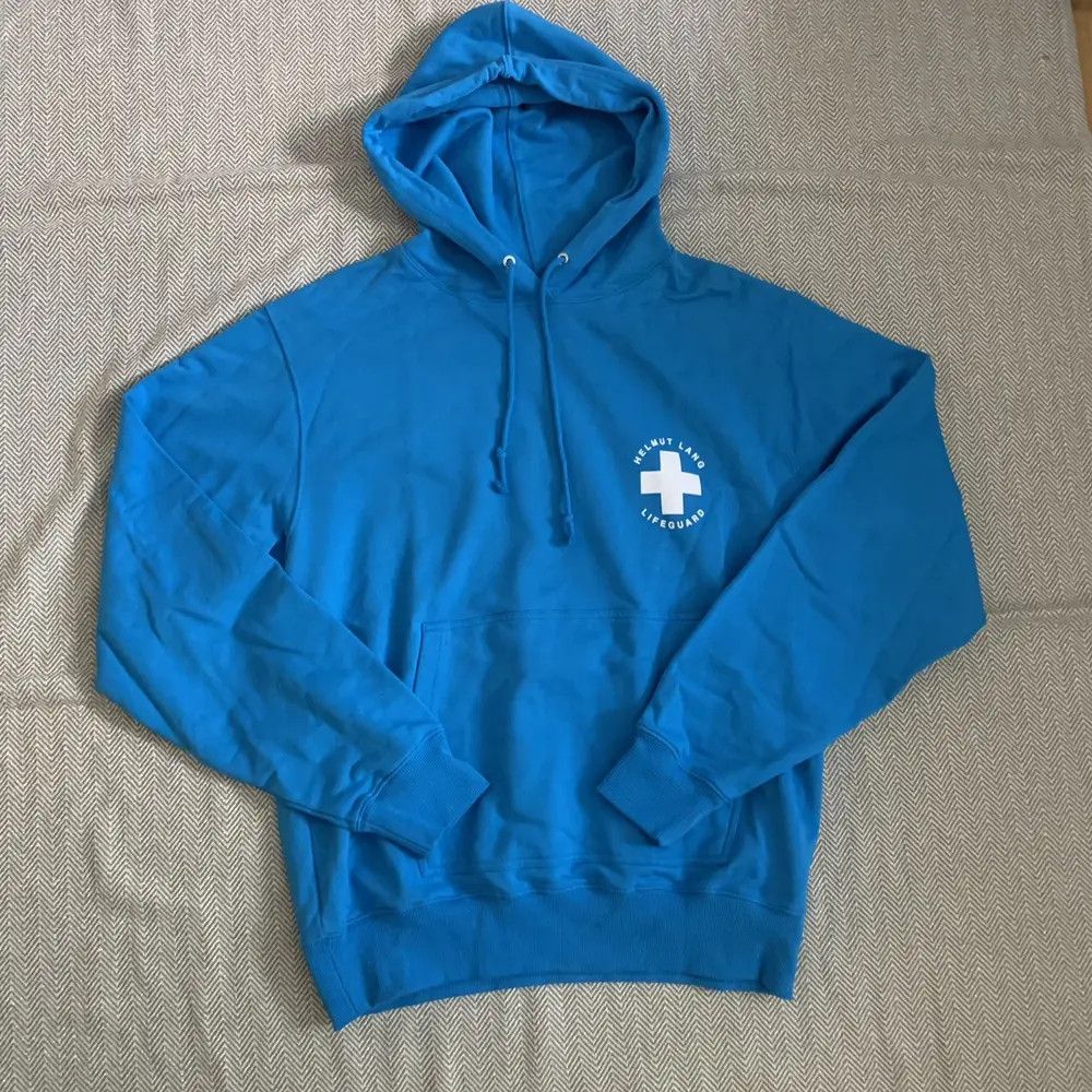 Helmut Lang Helmut Lang Lifeguard Hoodie Blue L Knot Terry Size US L / EU 52-54 / 3 - 5 Thumbnail