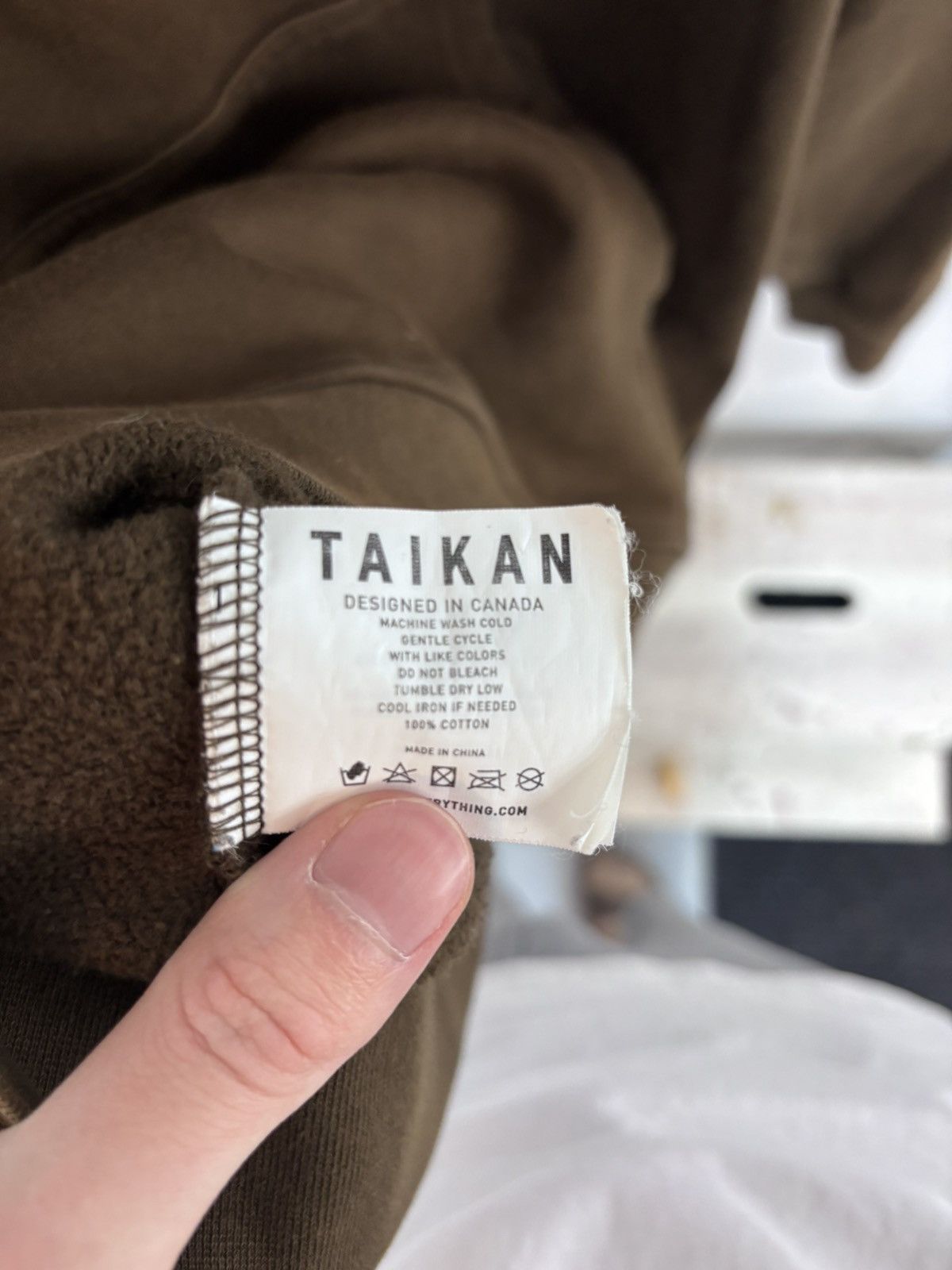 TAIKAN Taikan brown hoodie Size US L / EU 52-54 / 3 - 5 Thumbnail