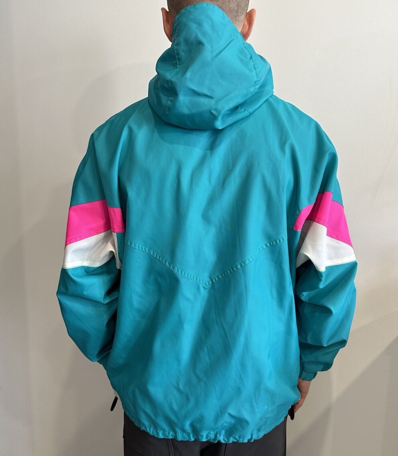 Asics VINTAGE ASICS JACKET MENS NYLON 1990s Italy 90s BLOKE RAVE Size US S / EU 44-46 / 1 - 3 Thumbnail