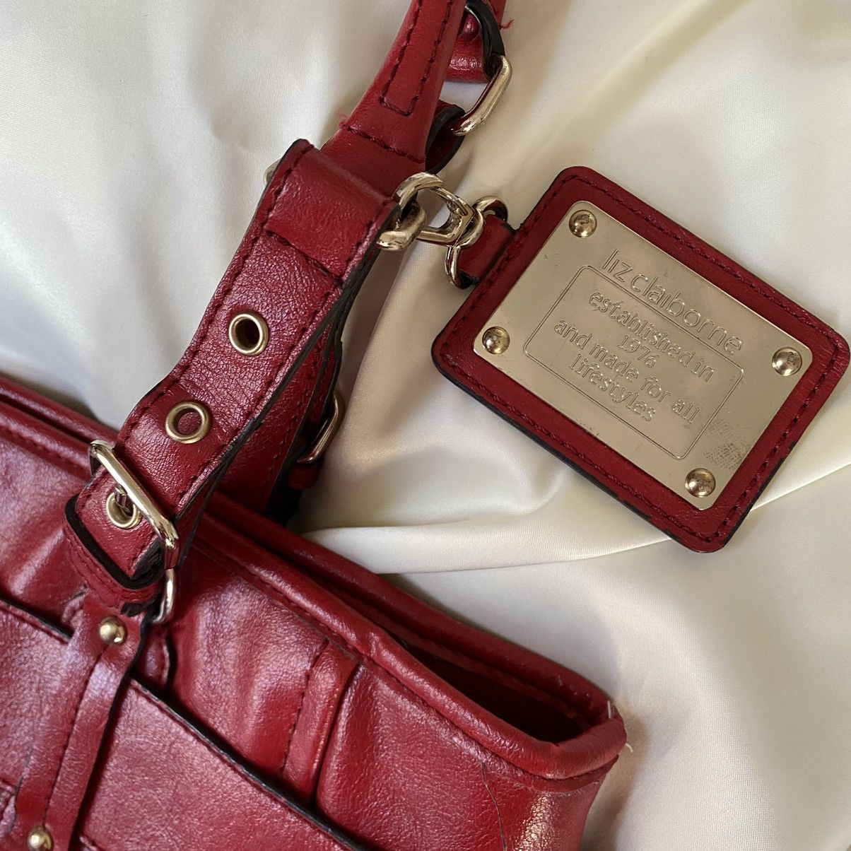 Vintage Vintage leather tote shoulder bag Size ONE SIZE - 3 Thumbnail