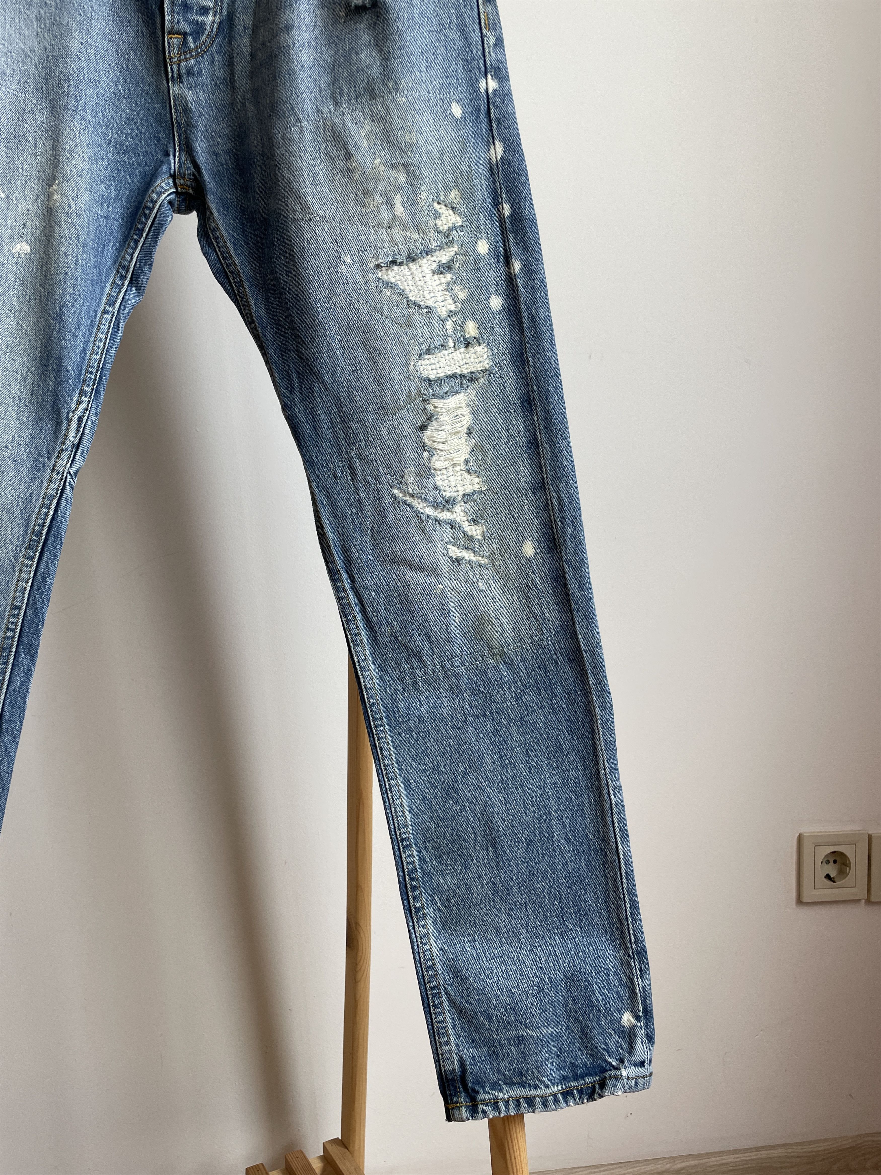 Scotch & Soda Scotch & Soda Lava Tears Distressed Denim Size 32x32 Size US 32 / EU 48 - 11 Thumbnail