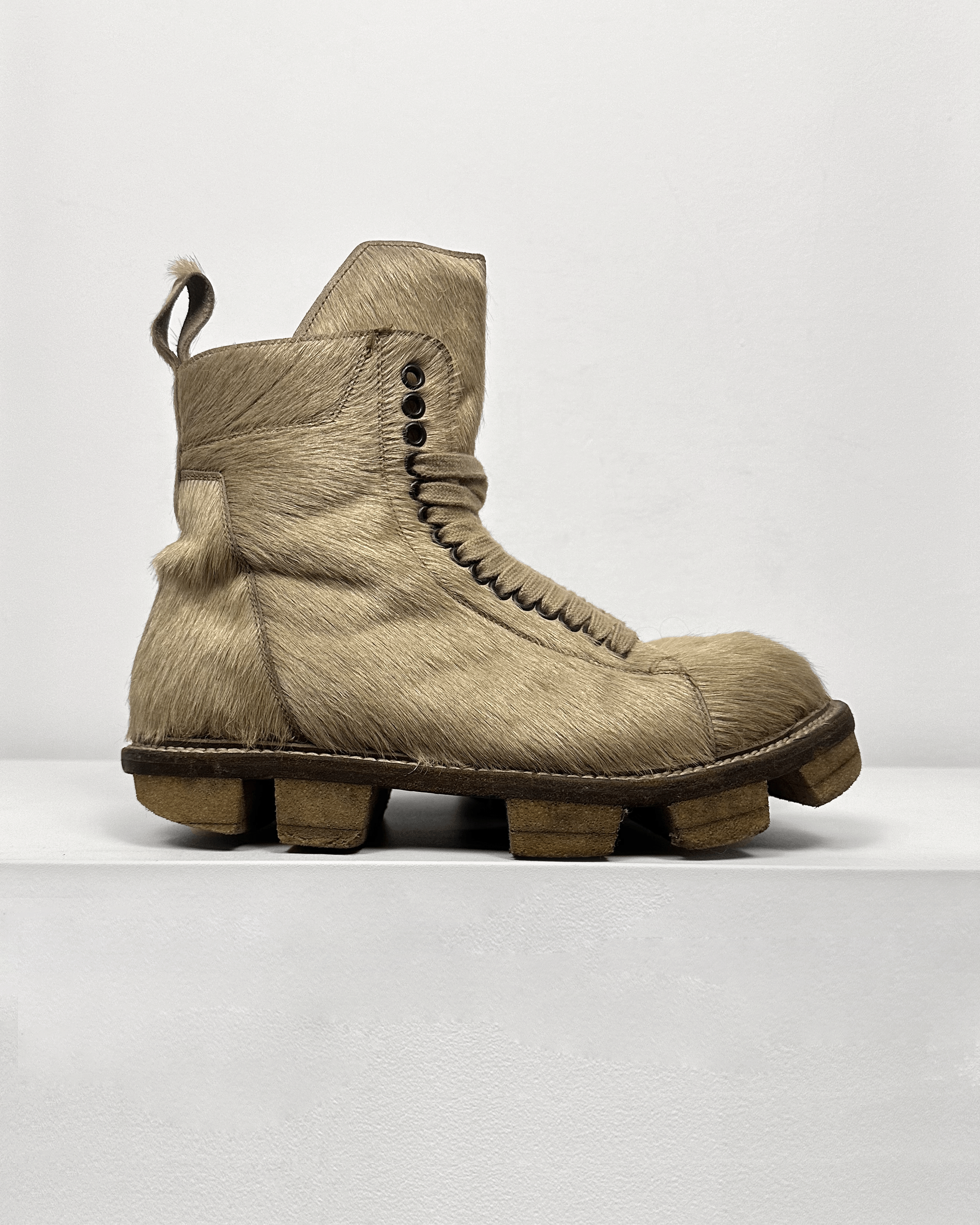 Rick Owens Rick Owens Ponyhair Megatooth Boots Size US 8.5 / EU 41-42 - 3 Thumbnail