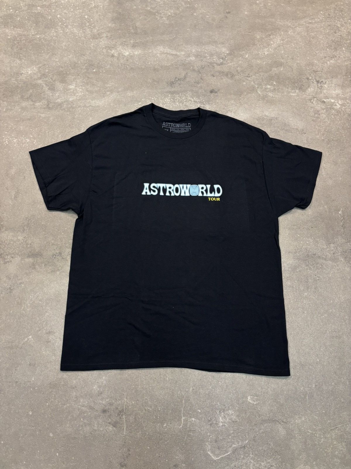 Travis Scott Travis Scott Astroworld Tour Tee, Black Size US XL / EU 56 / 4 - 1 Thumbnail