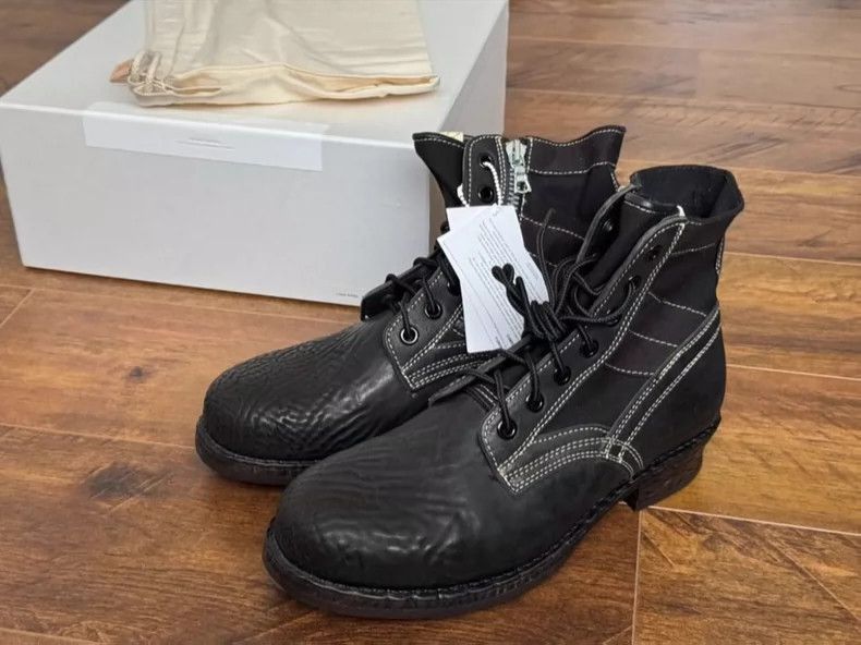 Visvim Visvim 7-Hole 73 Folk Boots Black-2508 Size US 10.5 / EU 43-44 - 1 Thumbnail