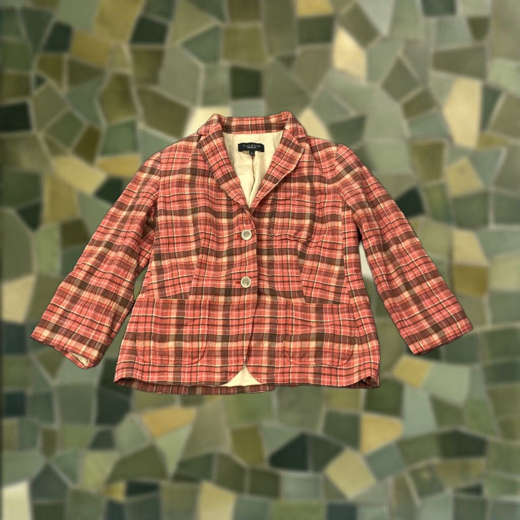 Talbots Talbots Blazer 2 Womens Plaid Two Button Lined Suit Jacket Classic Career Workwe Womens Size XS / US 0-2 / IT 36-38 - 1 Thumbnail