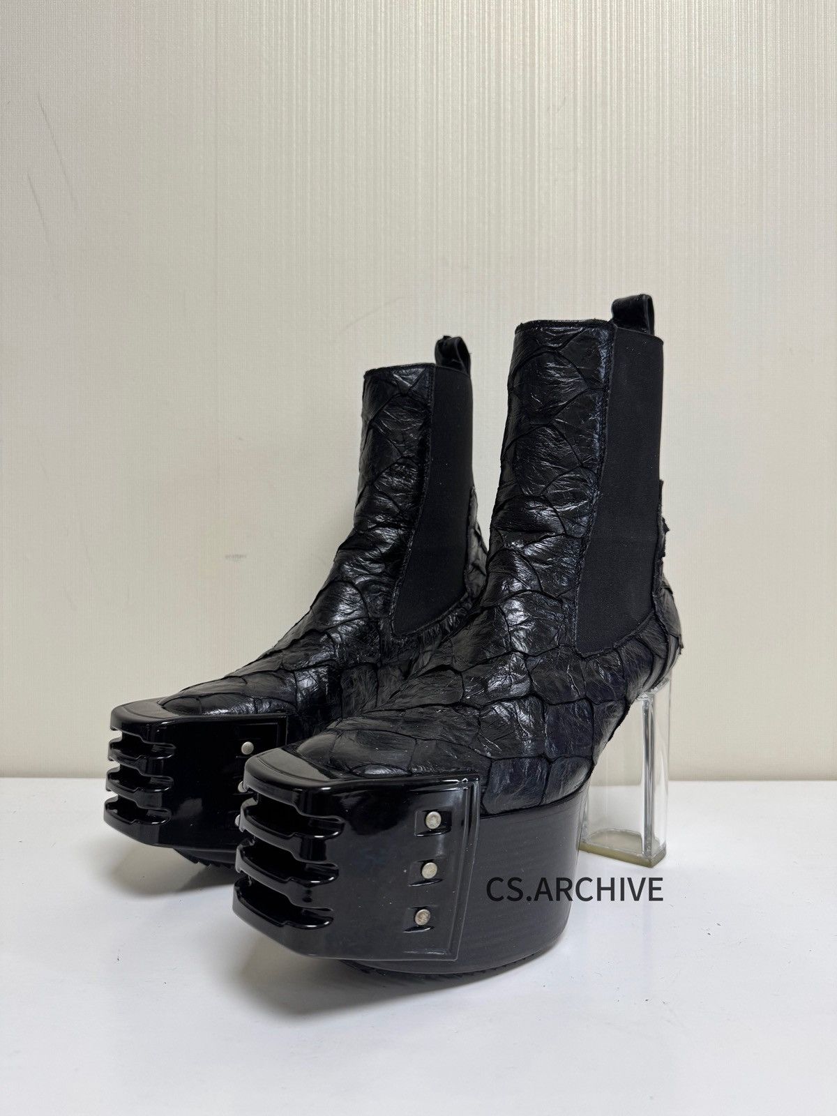 Rick Owens Rick owens Pirarucu Kiss boots Size US 11 / EU 44 - 6 Thumbnail