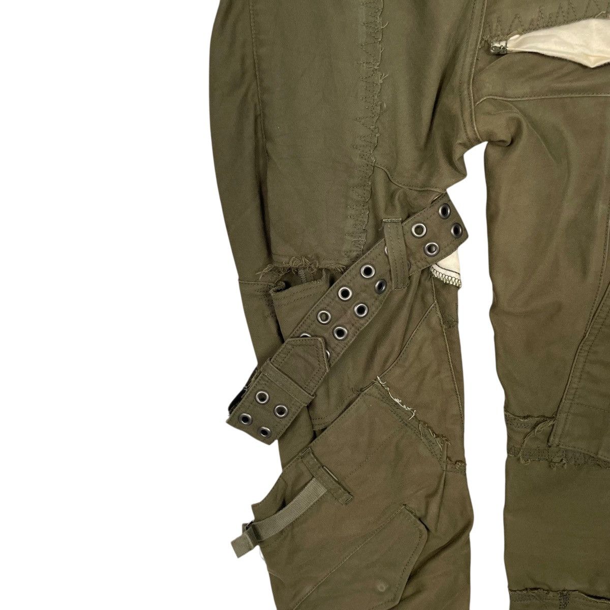 Comme des Garcons Junya Watanabe Cdg AW2006 Deconstructed Military Cargo Pants Size US 32 / EU 48 - 12 Thumbnail