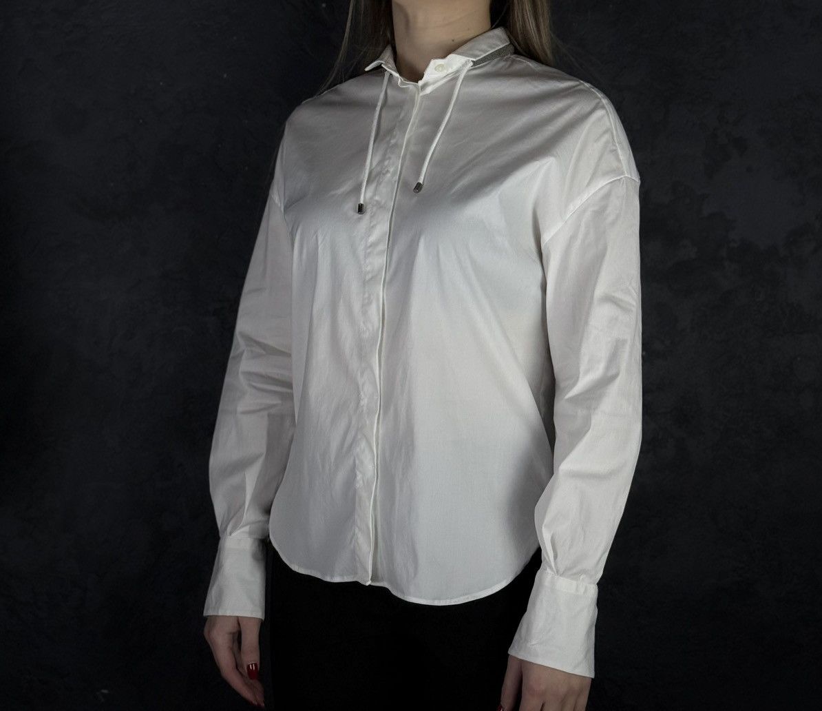 Brunello Cucinelli Brunello Cucinelli Shirt Button Up Made in Italy Size S Size S / US 4 / IT 40 - 1 Thumbnail
