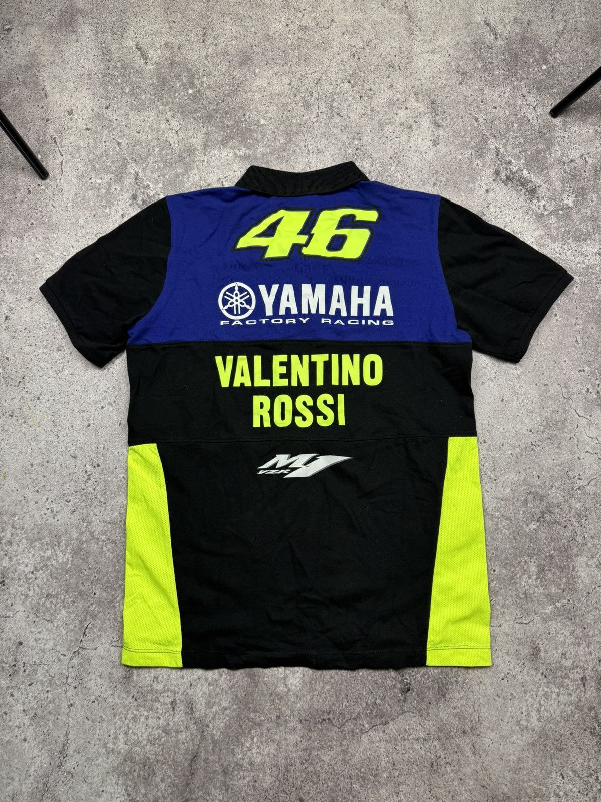Yamaha Vintage Yamaha Y2K Racing Valentino Rossi 46 polo shirt Size US M / EU 48-50 / 2 - 4 Thumbnail
