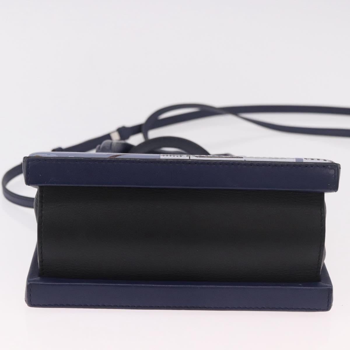 Loewe Loewe Classic Calfskin Puzzle Handbag Blue Size ONE SIZE - 6 Thumbnail