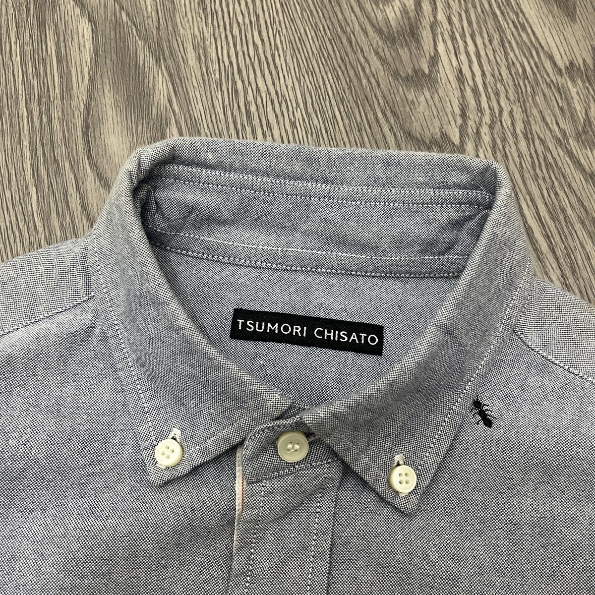 Issey Miyake Tsumori Chisato Selvedge Shirt with a Ant Embroidery Size US M / EU 48-50 / 2 - 10 Thumbnail