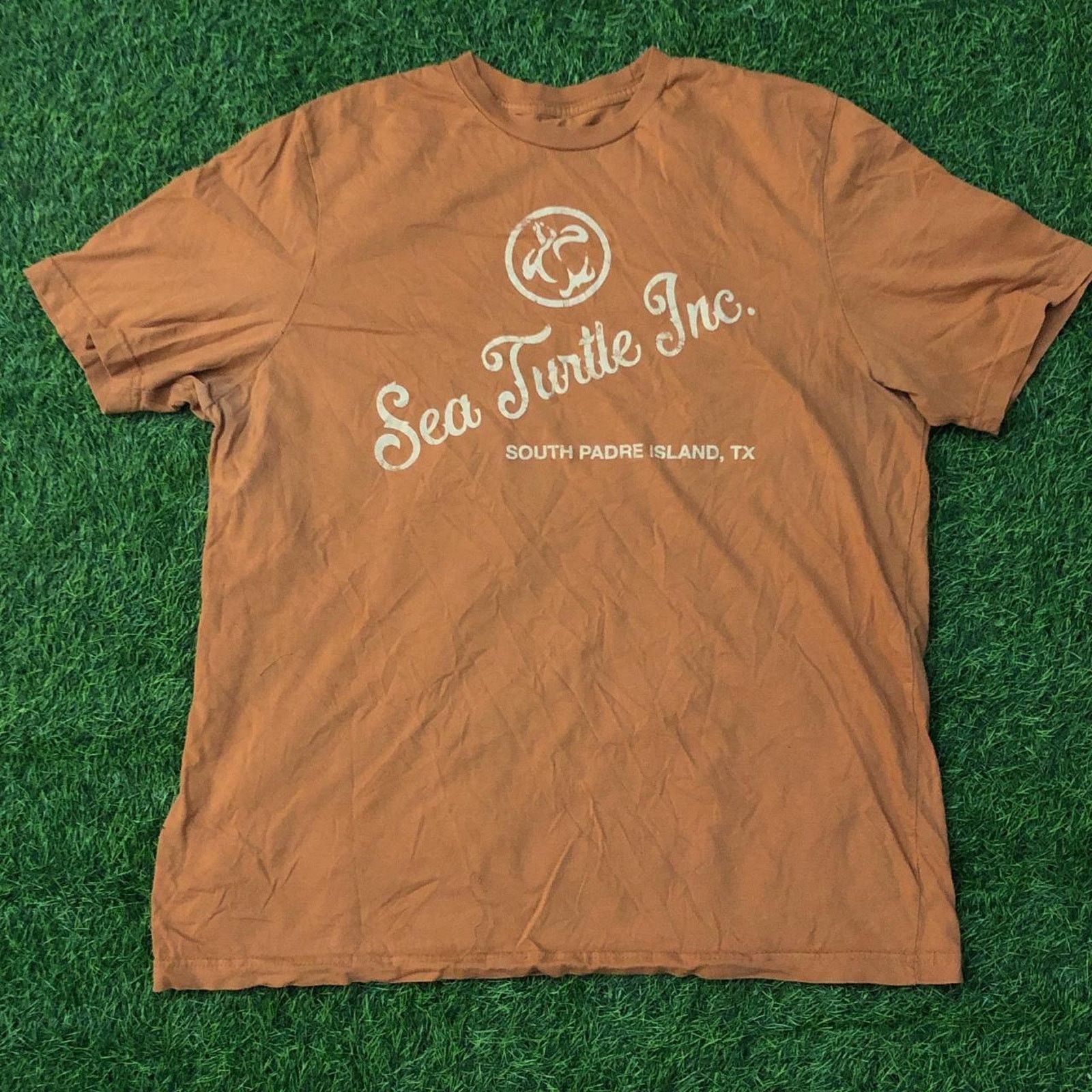 Other Orange Sea Turtle Inc. South Padre Island, Texas Graphic Tee Size US L / EU 52-54 / 3 - 1 Thumbnail