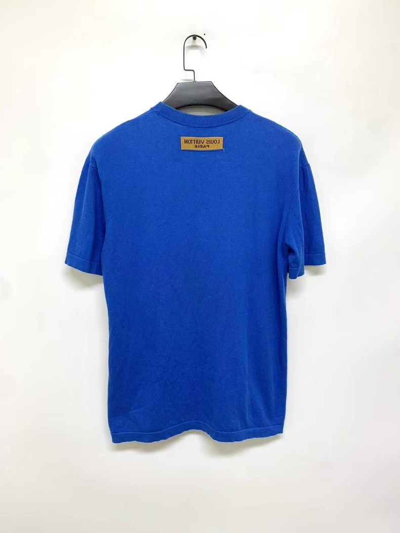 Louis Vuitton Louis Vuitton Letter embroidered knitted logo short sleeve Size US L / EU 52-54 / 3 - 8 Thumbnail