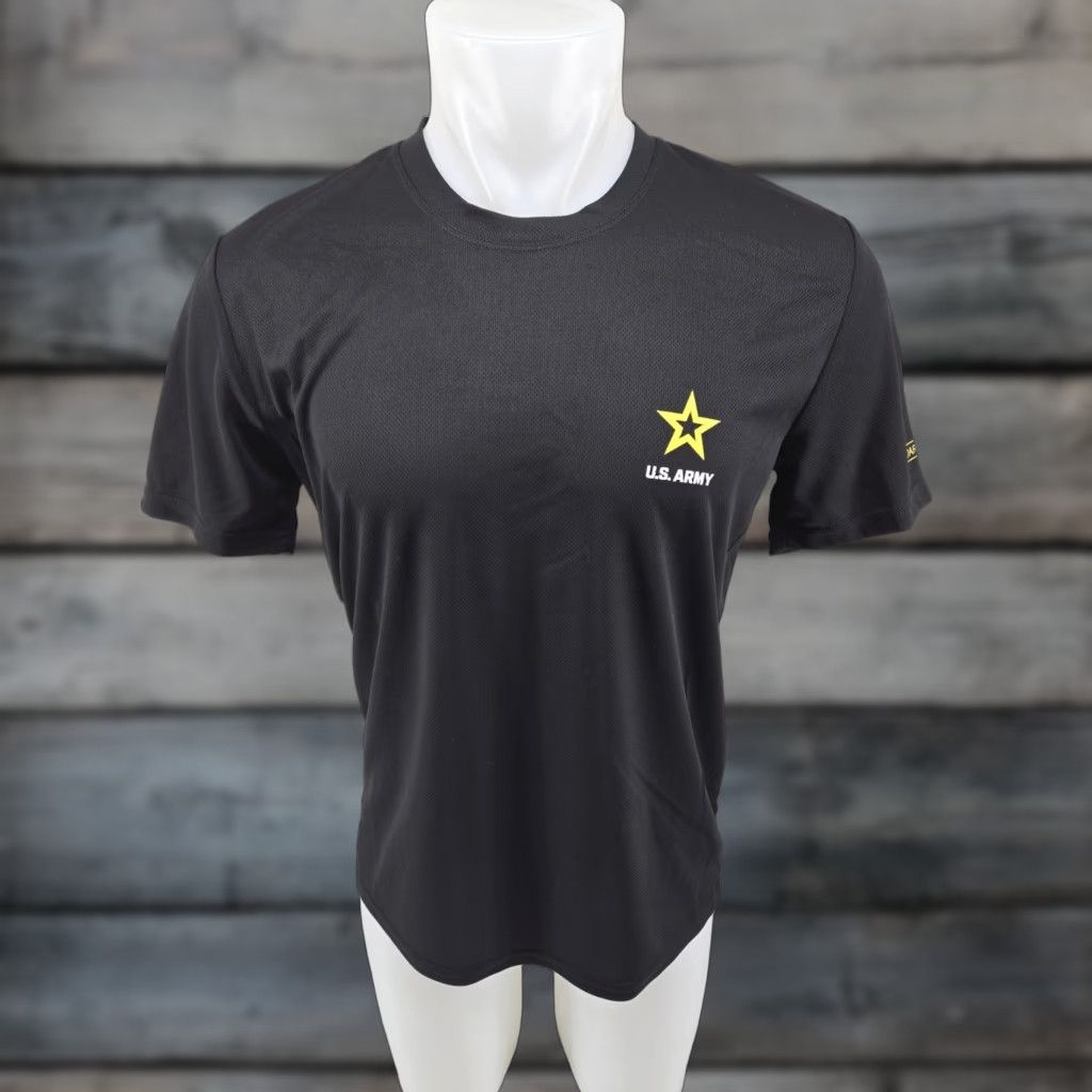 Vintage VINTAGE US Army Official Black PT T-Shirt Mens S Black Rock Short Sleeve Adult Small Size US S / EU 44-46 / 1 - 1 Thumbnail