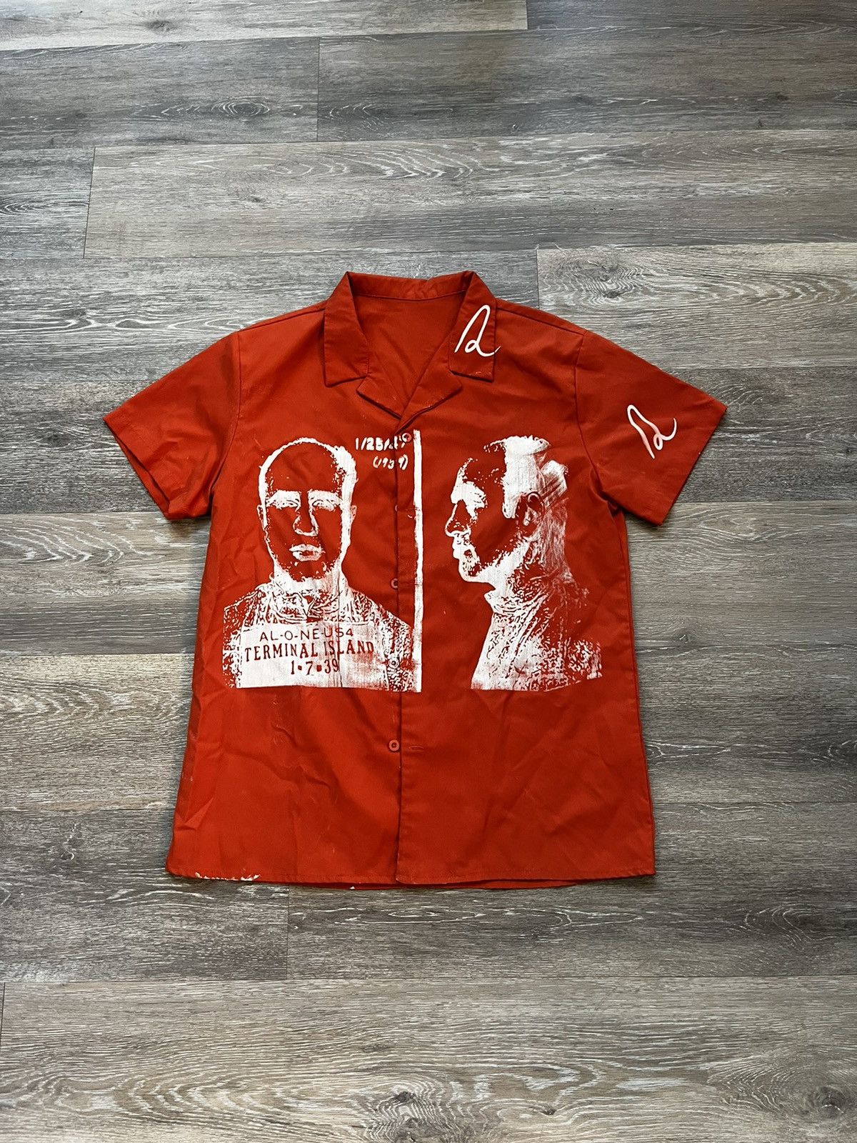 Japanese Brand Al Capone Mugshot Button Up Size US M / EU 48-50 / 2 - 1 Thumbnail
