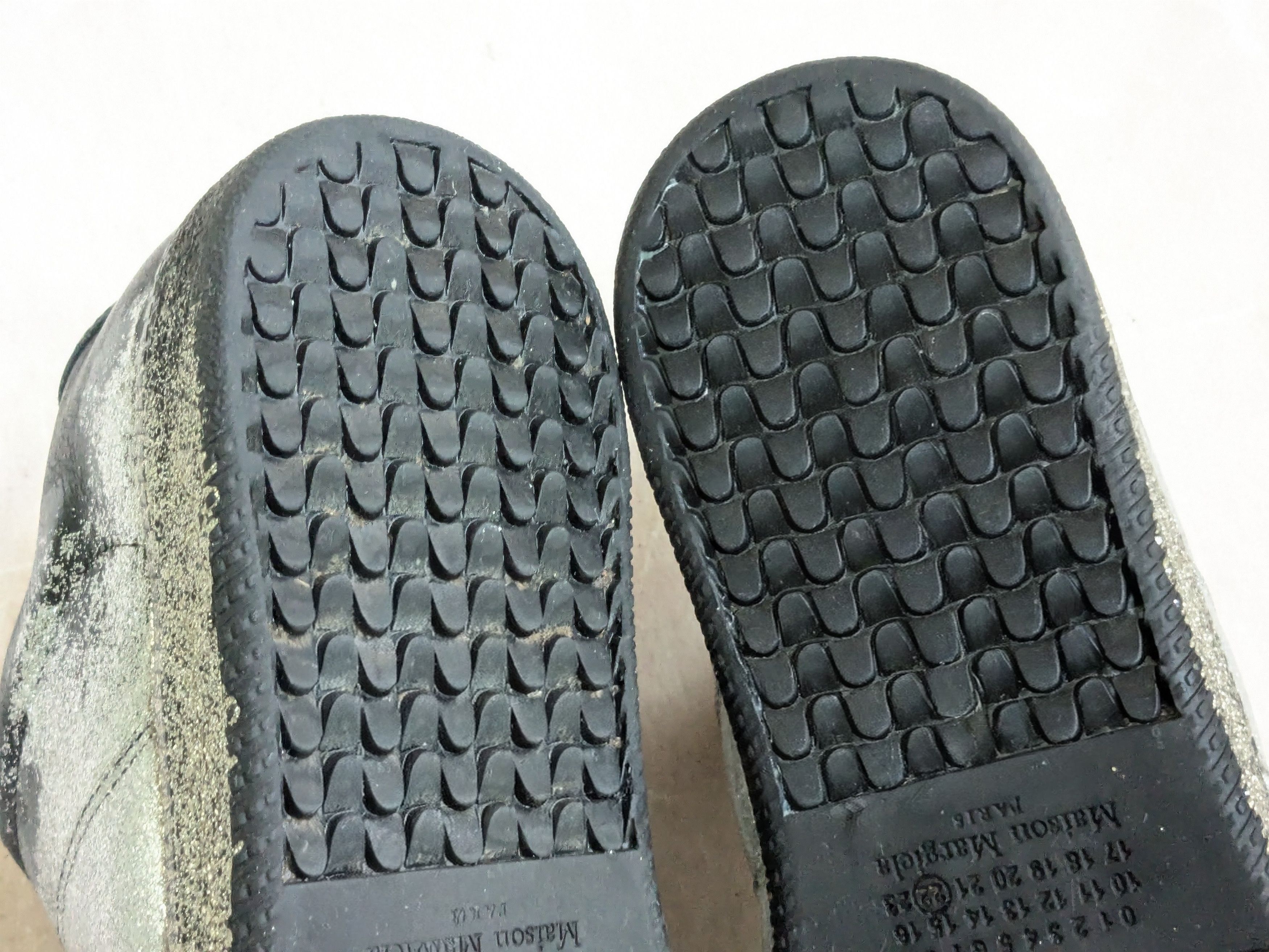 Maison Margiela Maison Margiela Replica GAT Black Silver 8 41 Leather Size US 8 / EU 41 - 16 Thumbnail
