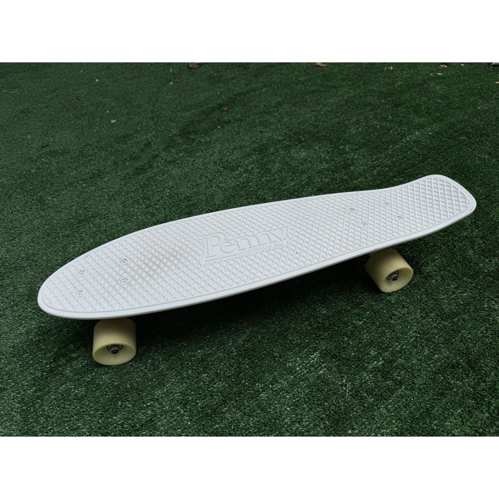 Welcome Skateboards 27" Penny Nickel Skateboard Teal w/Stripes Underneath Size ONE SIZE - 9 Thumbnail