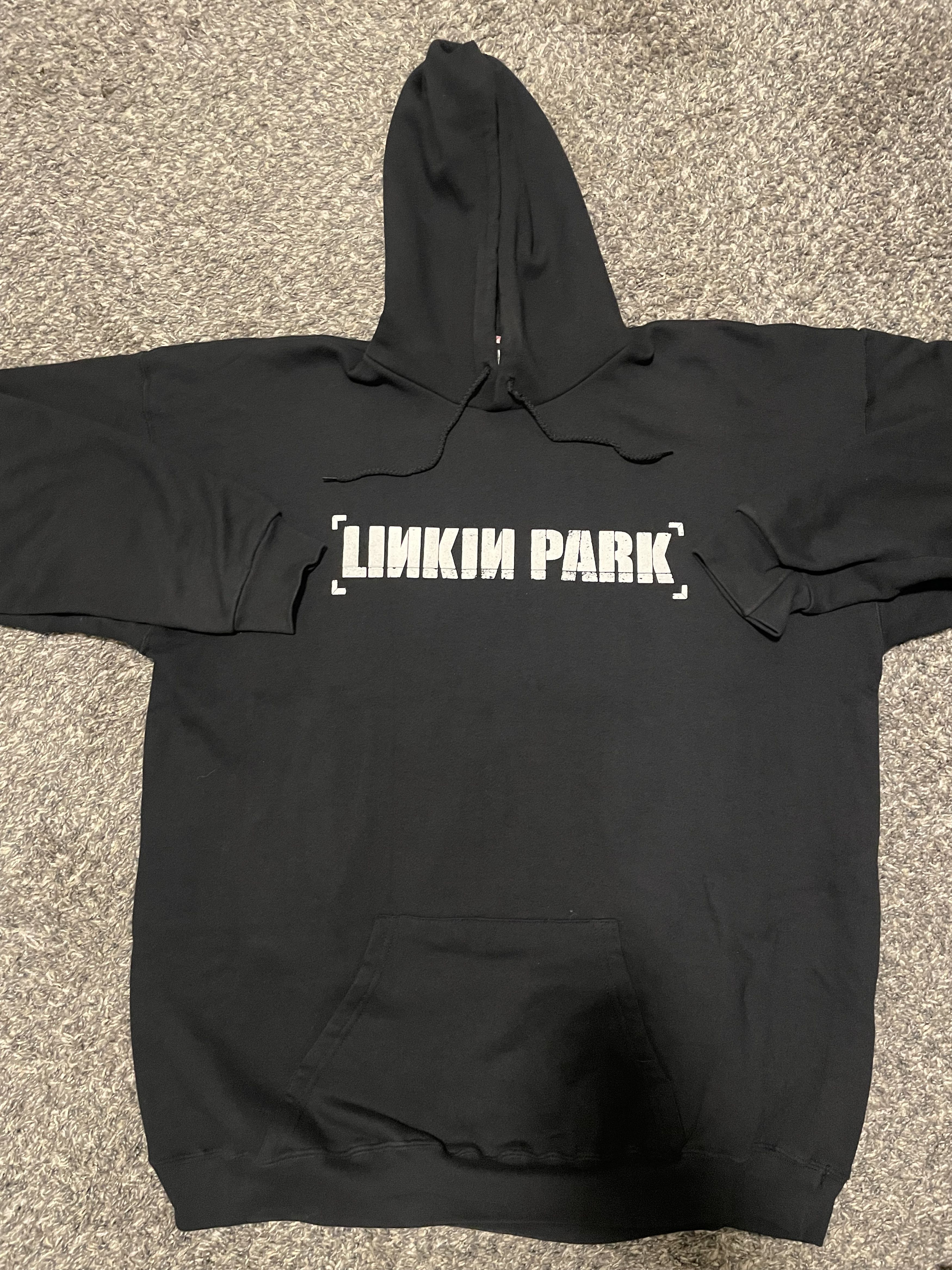 Image of Linkin Park Hoodie in Black, Men's (Size 2XL)