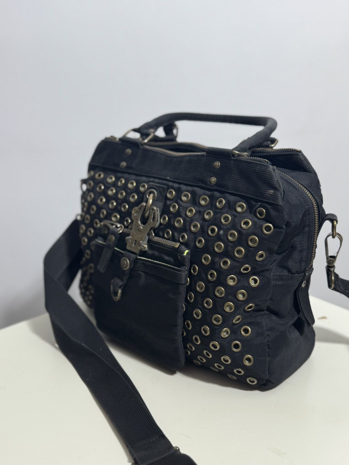 George Gina & Lucy Vintage 2010 GG&L Eye Miss Perfect Gold Black Shoulder Bag Size ONE SIZE - 7 Thumbnail