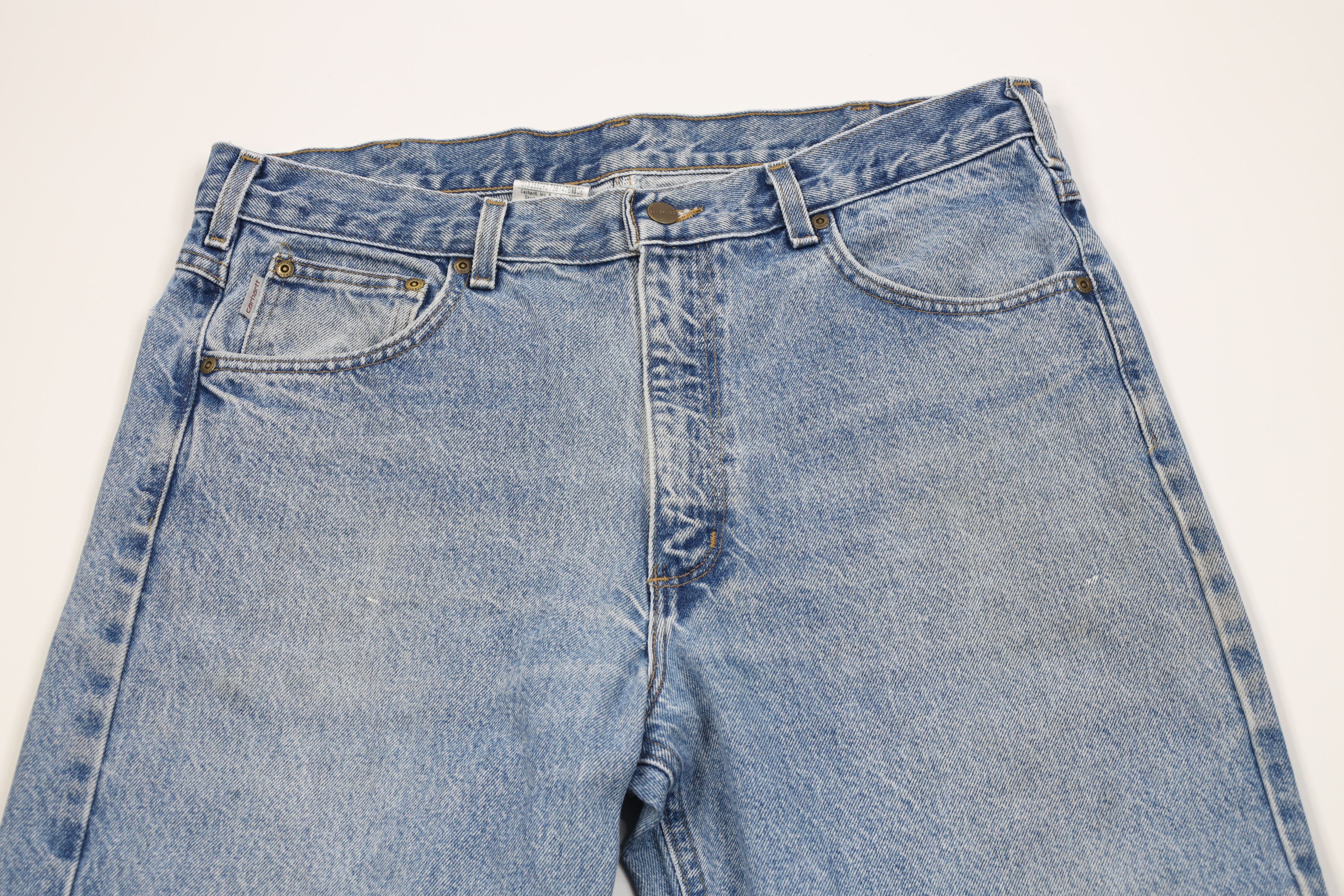 Carhartt Vintage Y2K Carhartt Relaxed Fit Denim Jeans Blue Cotton Size US 36 / EU 52 - 2 Thumbnail