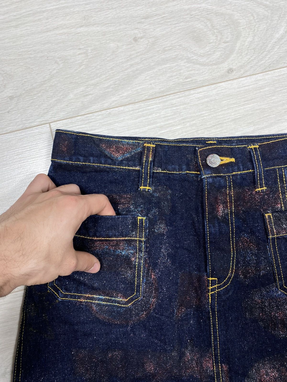 Hysteric Glamour × Japanese Brand Hysteric Glamour Jeans Skirt Size 27" / US 4 / IT 40 - 8 Thumbnail