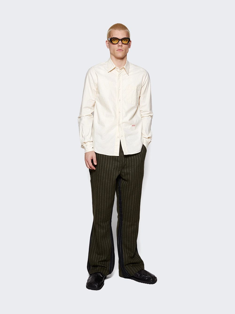 Gallery Dept. o1mle0825 Business Carpenter Flare Pants in Olive Size US 38 / EU 54 - 5 Thumbnail
