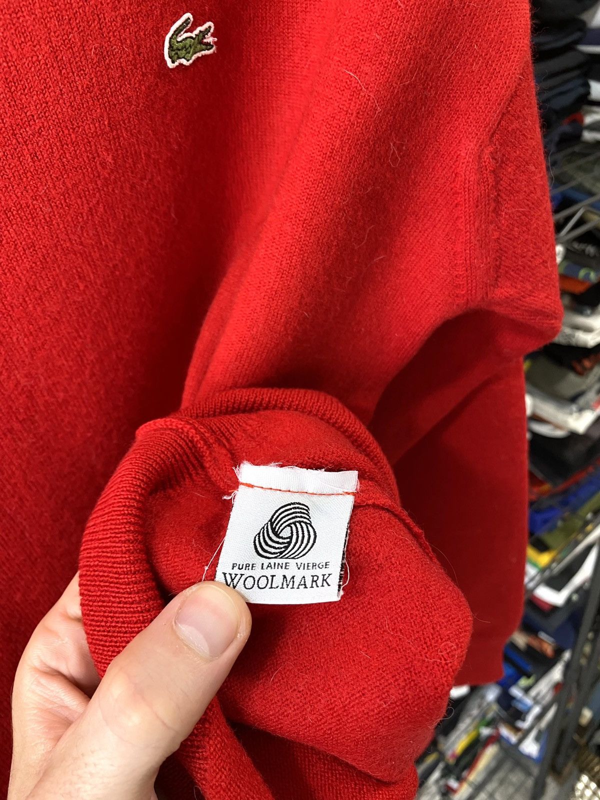 Lacoste 💥90’s Rare! Vintage Lacoste Sweater Sweatshirt Size US M / EU 48-50 / 2 - 6 Thumbnail