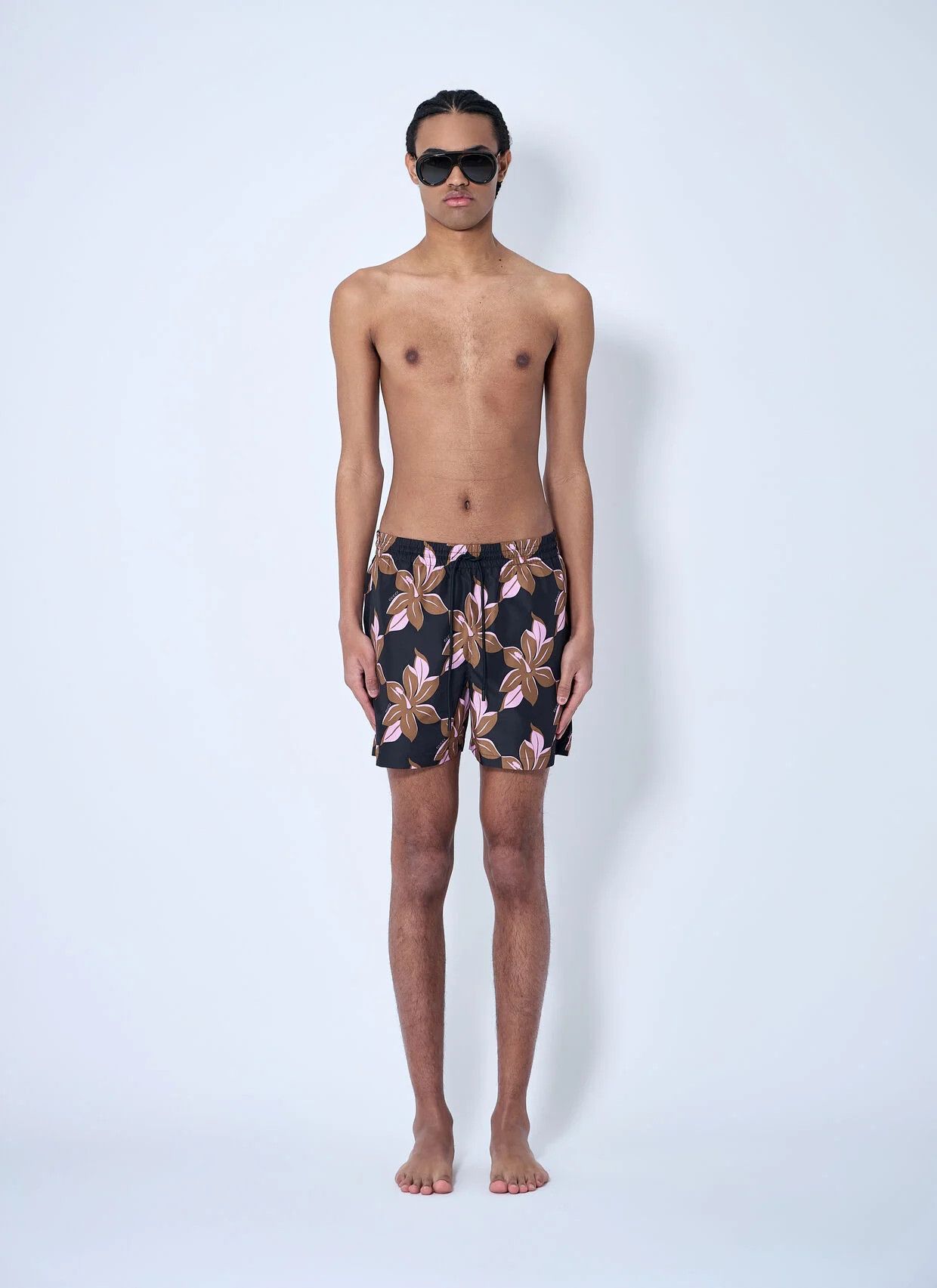 Gucci o1la5ras0426 Printed Technical Poplin Swimshorts Size US 30 / EU 46 - 2 Thumbnail