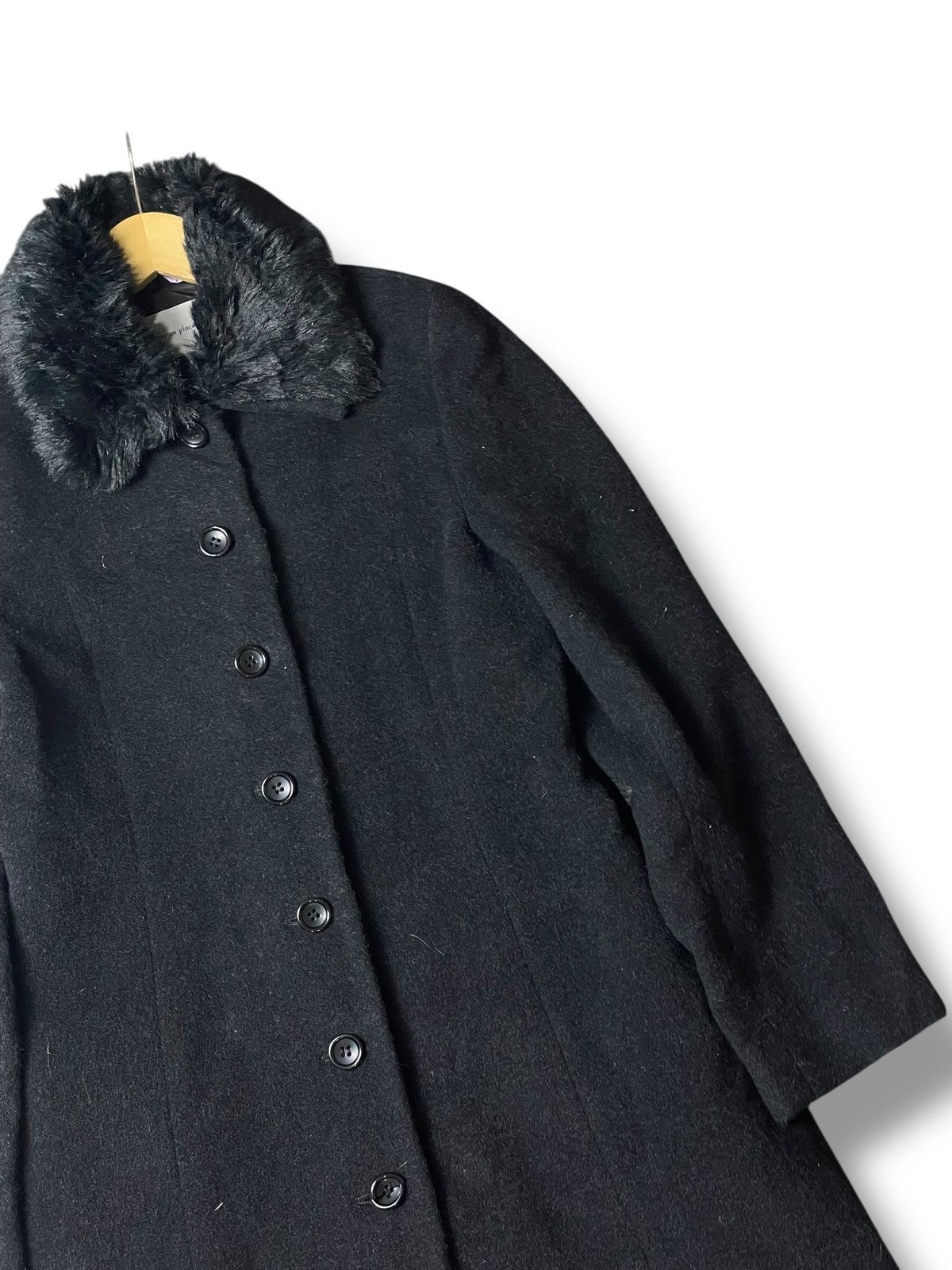 Japanese Brand × Seditionaries × Vintage Peyton Place Brand Mink Fur Wool Long Coat (113) Size US XXS / EU 40 - 4 Thumbnail