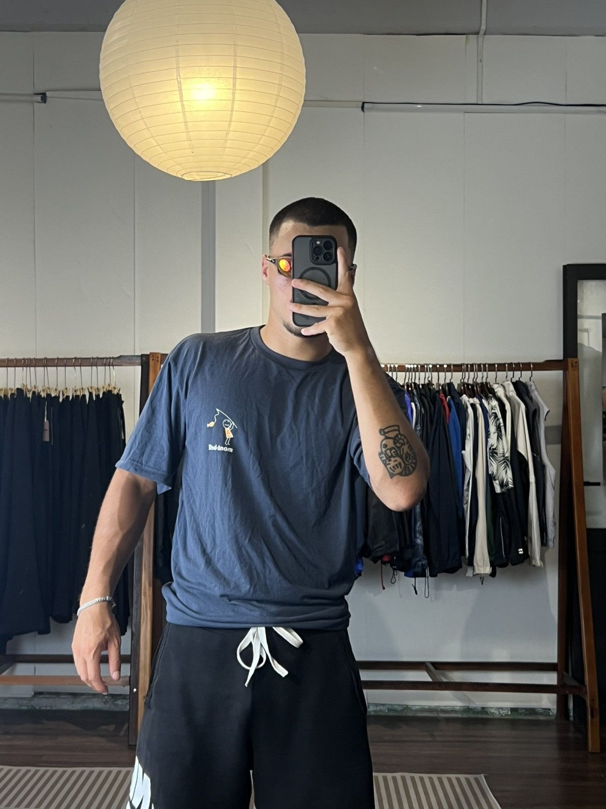 Montbell MONTBELL MINI LOGO NAVY T-SHIRT BASIC GORPCORE Size US L / EU 52-54 / 3 - 2 Thumbnail