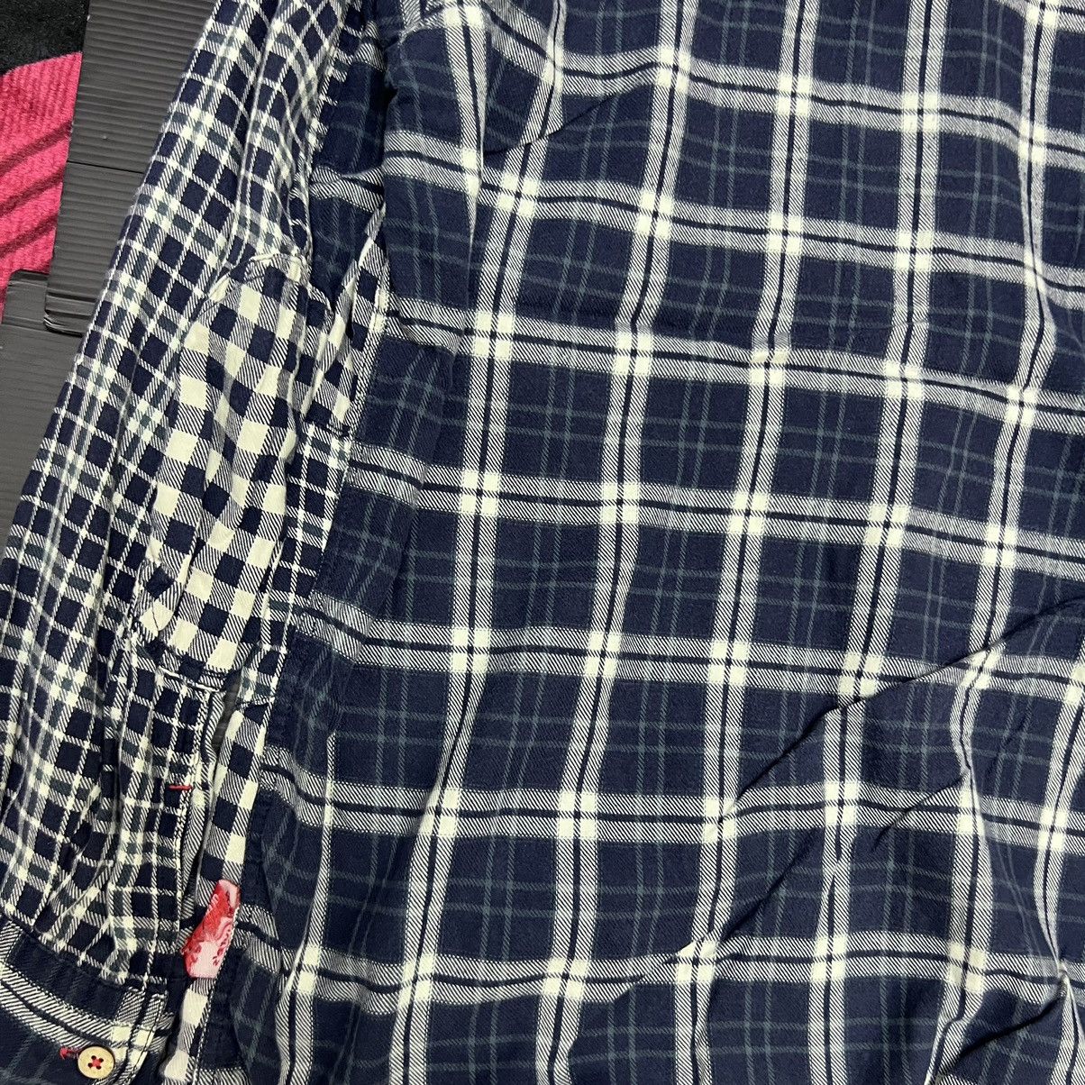 Comme des Garcons Drug Store Patch Work Button Up Flannel Shirt Size US XL / EU 56 / 4 - 6 Thumbnail