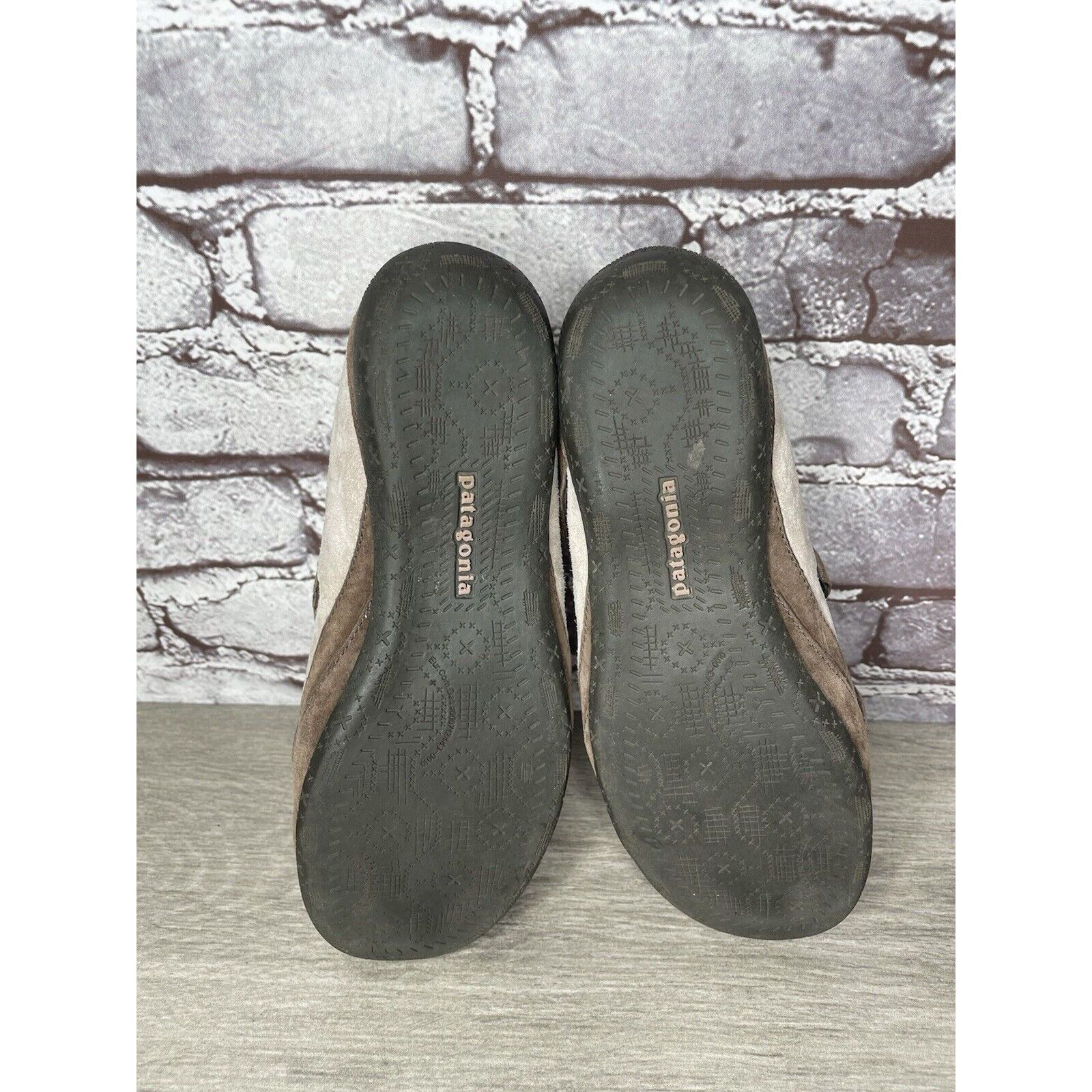 Patagonia Patagonia Beige Suede Brown Maryjane Strap Comfort Shoes Wom Size US 8 / IT 38 - 15 Thumbnail