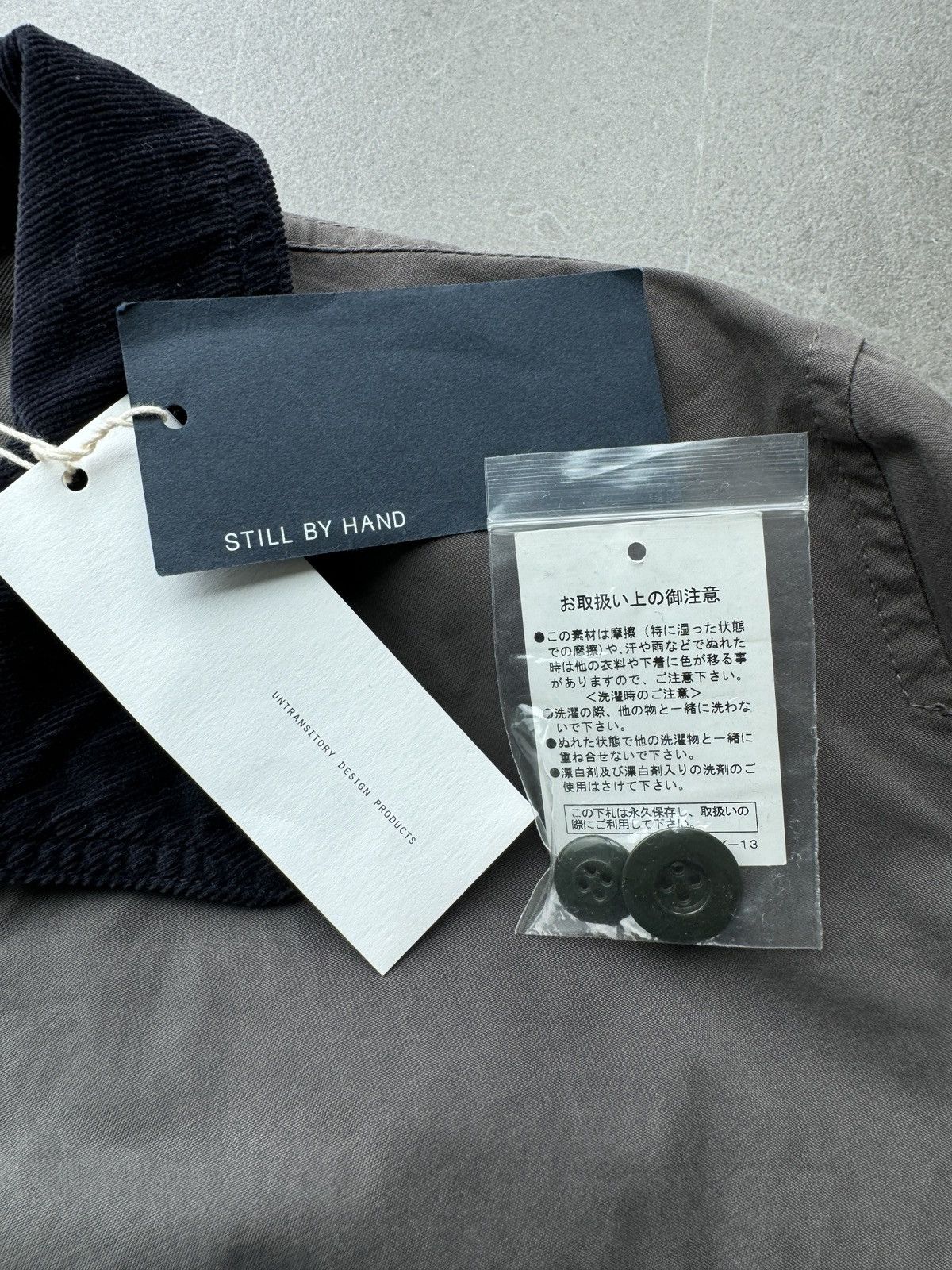 STILL BY HAND Still By Hand Japan Mens Military Khaki Green Hunting Jacket Size US S / EU 44-46 / 1 - 20 Thumbnail
