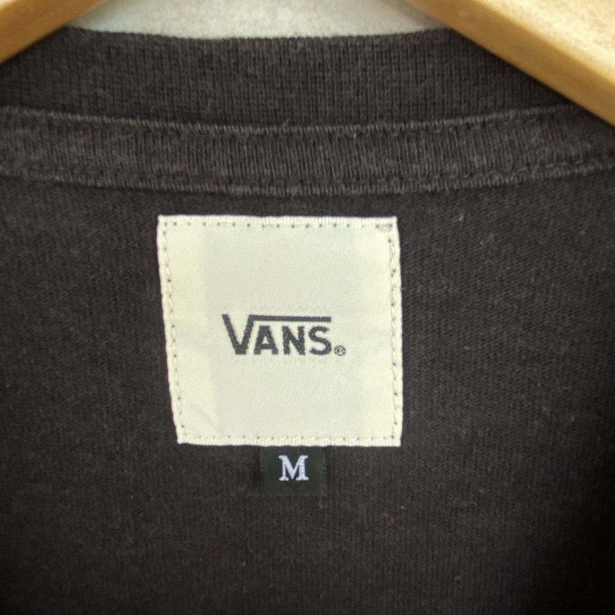 Other Vintage Black Vans Cropped Tee With White Size M Size M / US 6-8 / IT 42-44 - 7 Thumbnail