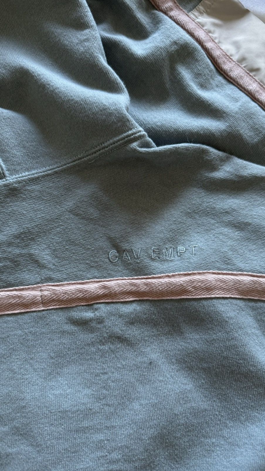 Cav Empt Cav Empt Light Taped Hoodie Size US XL / EU 56 / 4 - 3 Thumbnail