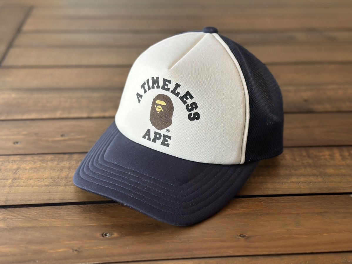 Bape × JJJJound Bape x JJJJound College Mesh Cap Size ONE SIZE - 3 Thumbnail