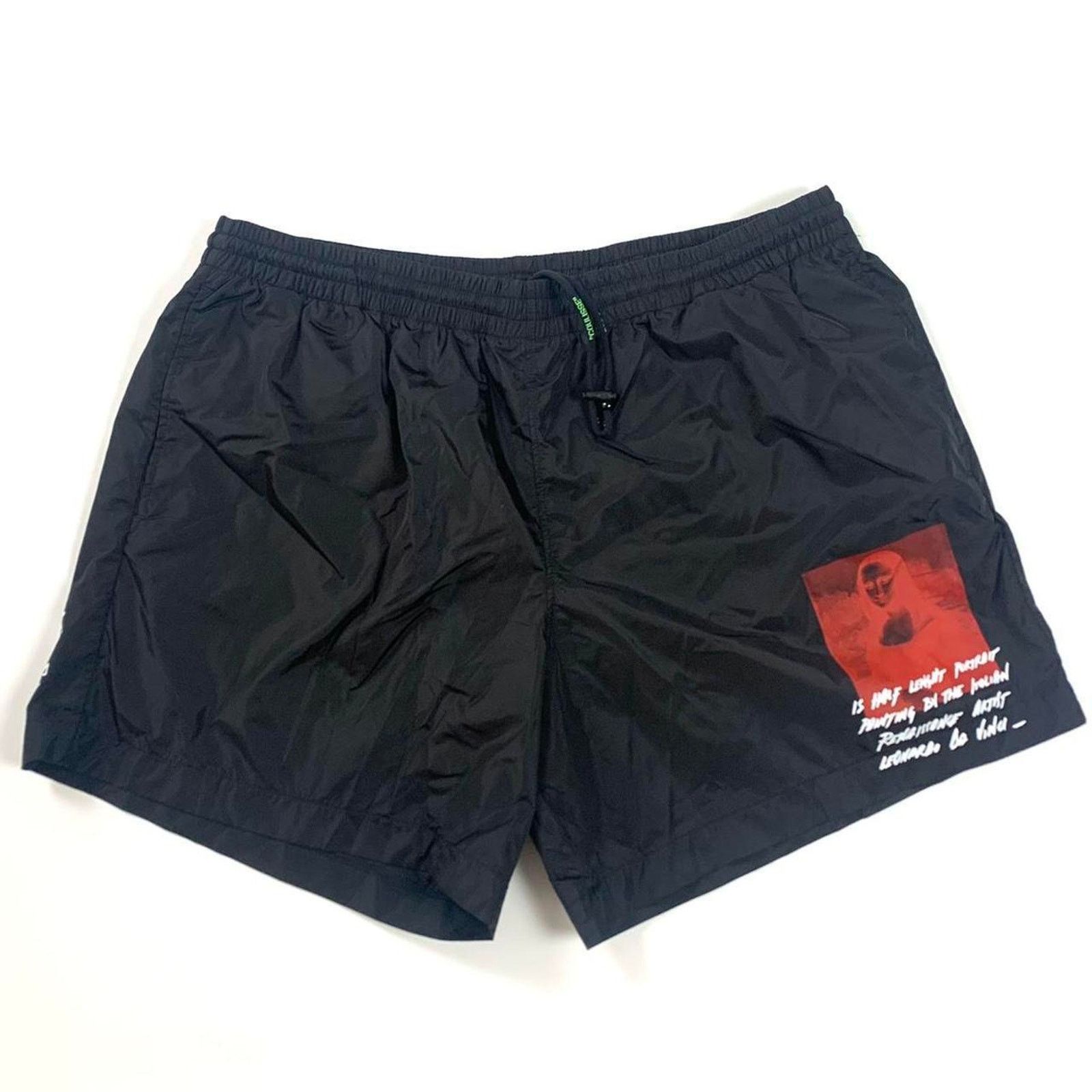 Off-White Off-White Mona Lisa Swim Shorts/ Trunks Size US 40 / EU 56 - 1 Thumbnail