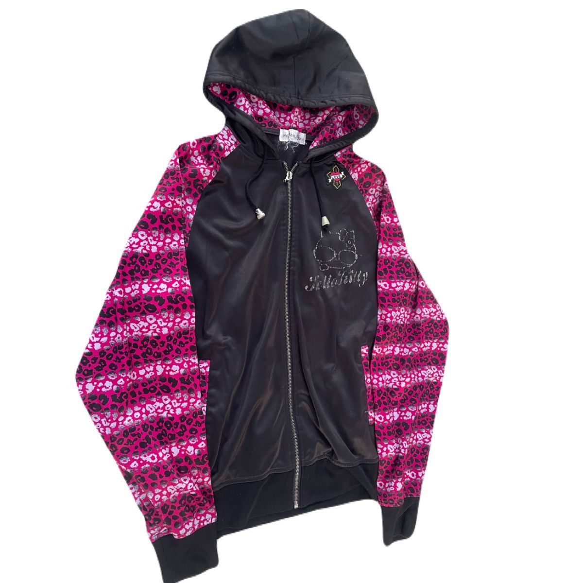 If Six Was Nine 2000s Hello kitty gyaru leopard zip up hoodie Size US S / EU 44-46 / 1 - 4 Thumbnail