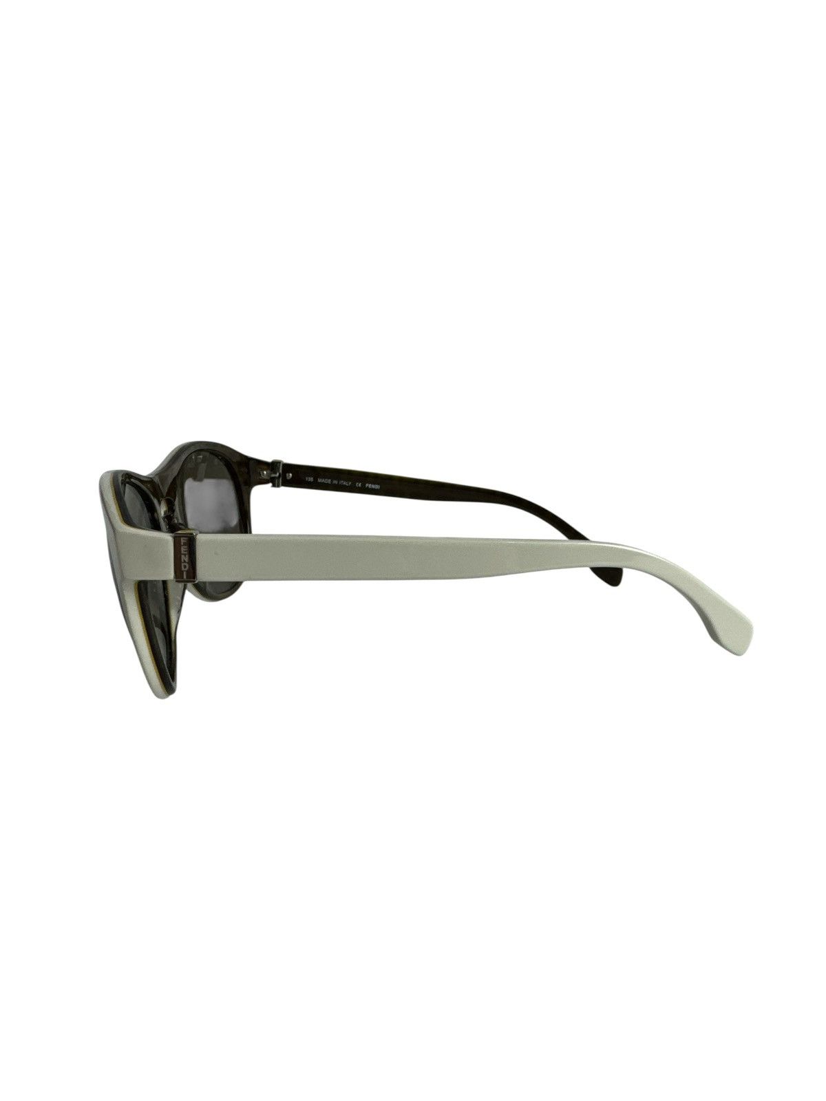 Fendi White Fendi Sunglasses Size ONE SIZE - 2 Thumbnail